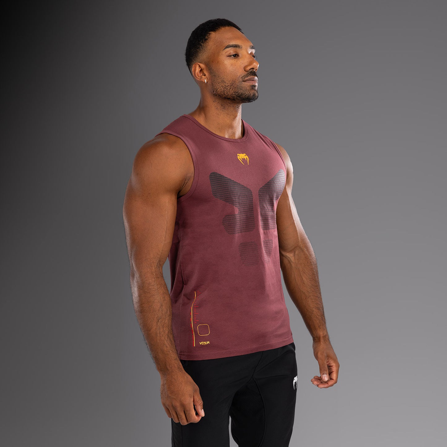 Venum Tactical XT Tank Top - Schwarz/Burgund/Gold