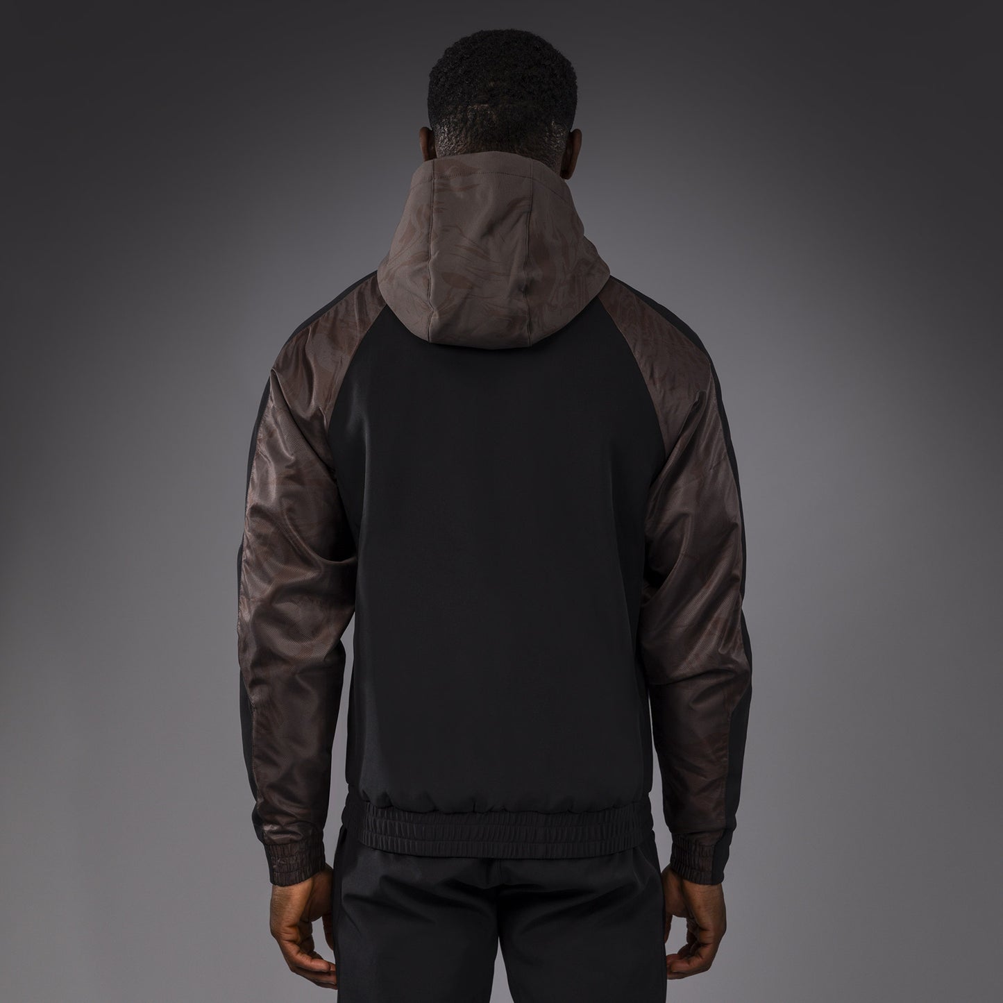 UFC Fusion by Venum Fight Week Herren Zip Hoodie - Erdiges Braun