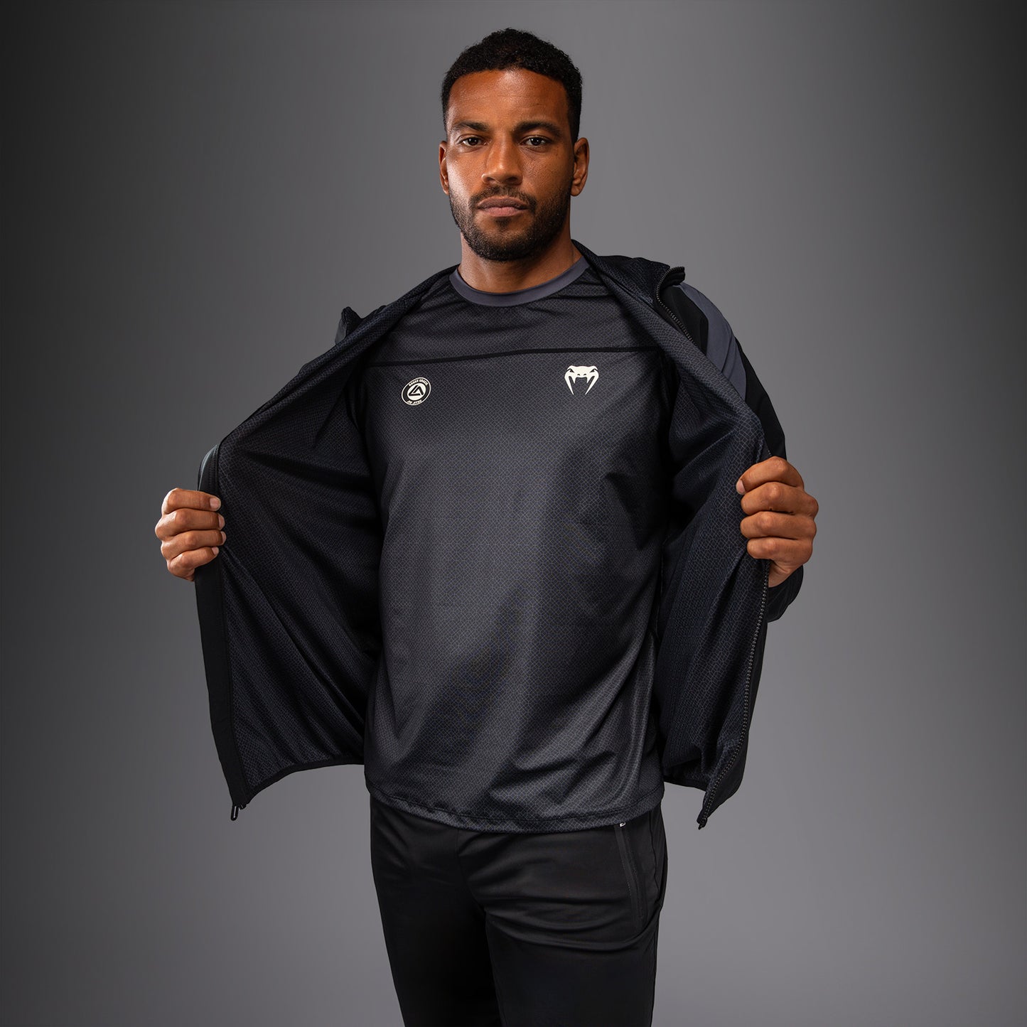 Venum x Roger Gracie Academy Jacke - Schwarz