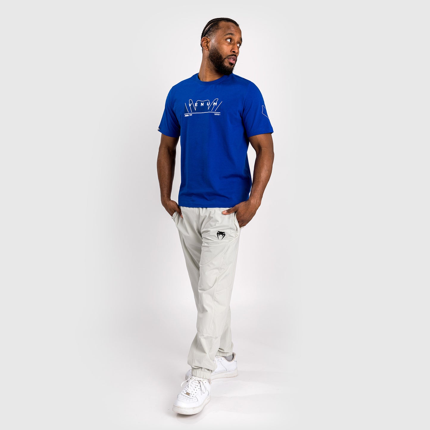 Venum Snake Print T-Shirt - Blu Royale