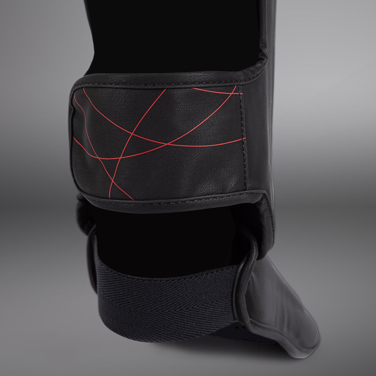 Venum Tactical XT Schienbeinschoner - Schwarz/Feuerrot