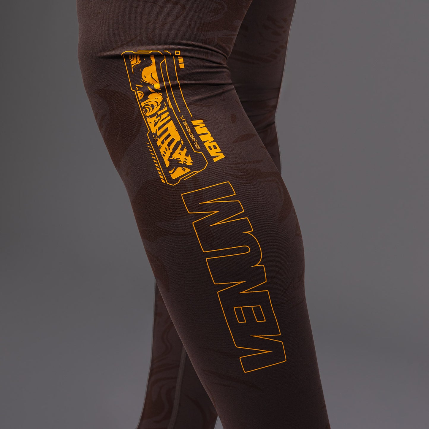 UFC Fusion by Venum Fight Week Herren Performance Tight - Erdiges Braun