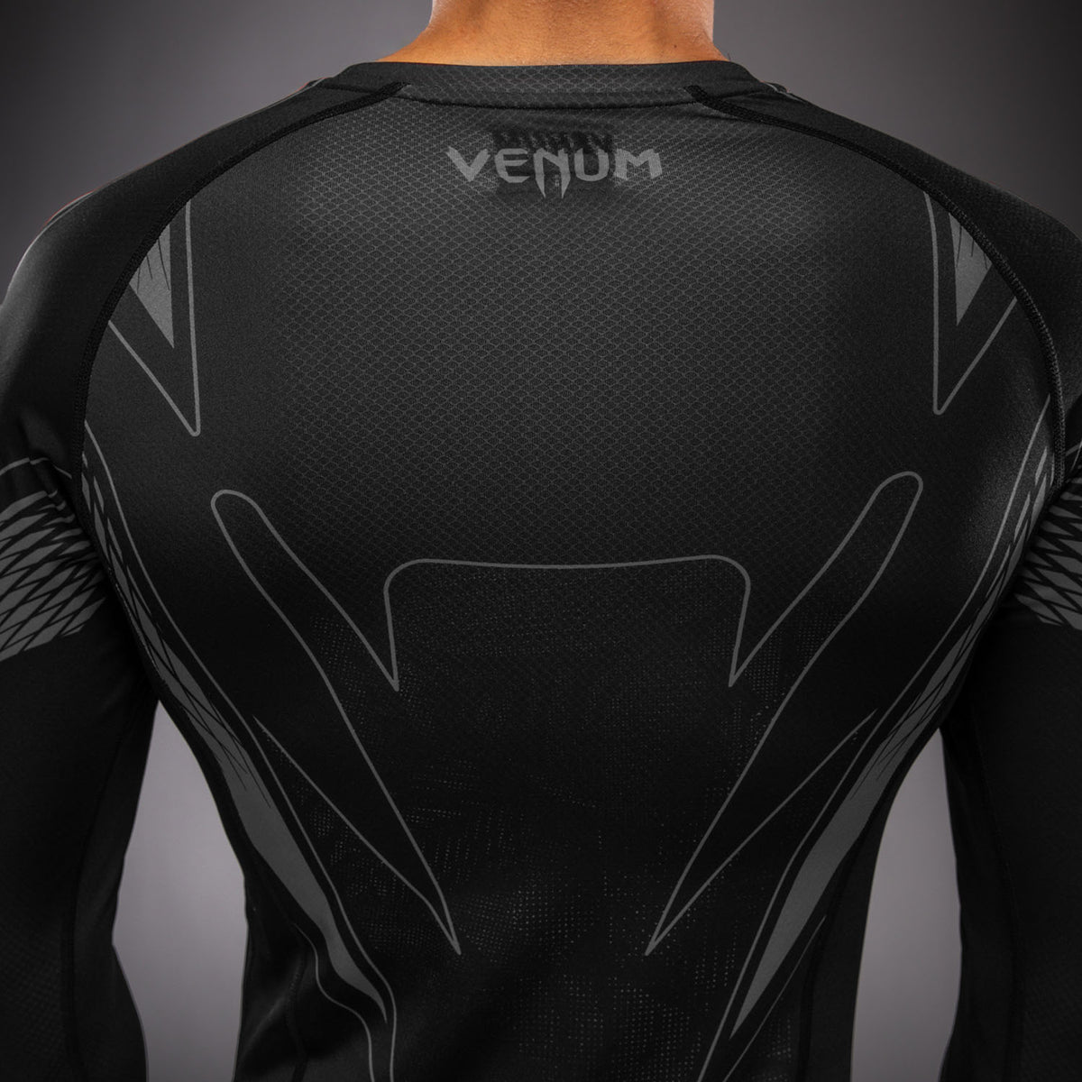 Venum Amazonia Reborn Langarm-Rashguard - Schwarz/Grau