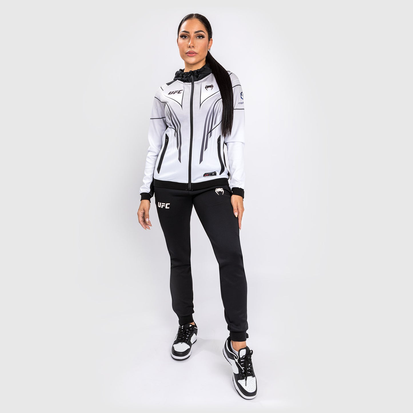 UFC Venum Authentic Fight Night 2.0 Frauen Walkout Hoodie - weiß