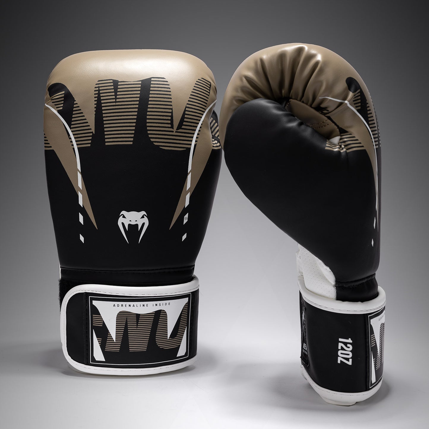 Venum Adrenaline Boxhandschuhe – Schwarz/Sand