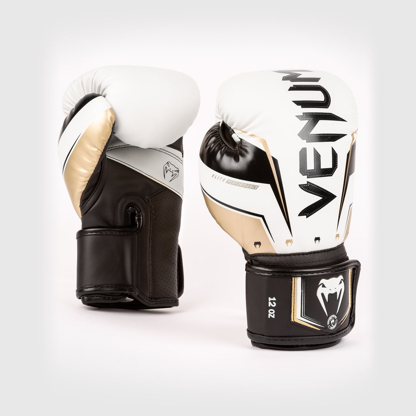 Venum Elite Evo Boxhandschuhe - Weiß/Gold