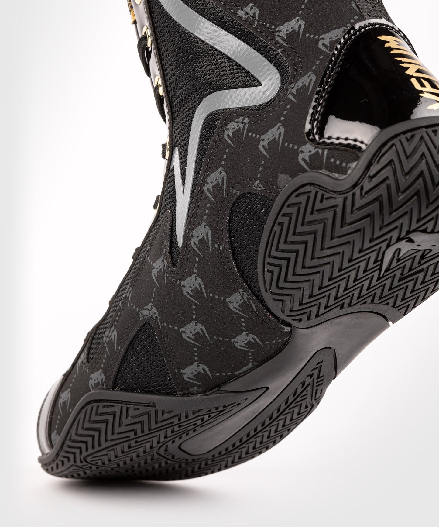 Venum Elite Evo Monogram Boxing Schuhe – Schwarz