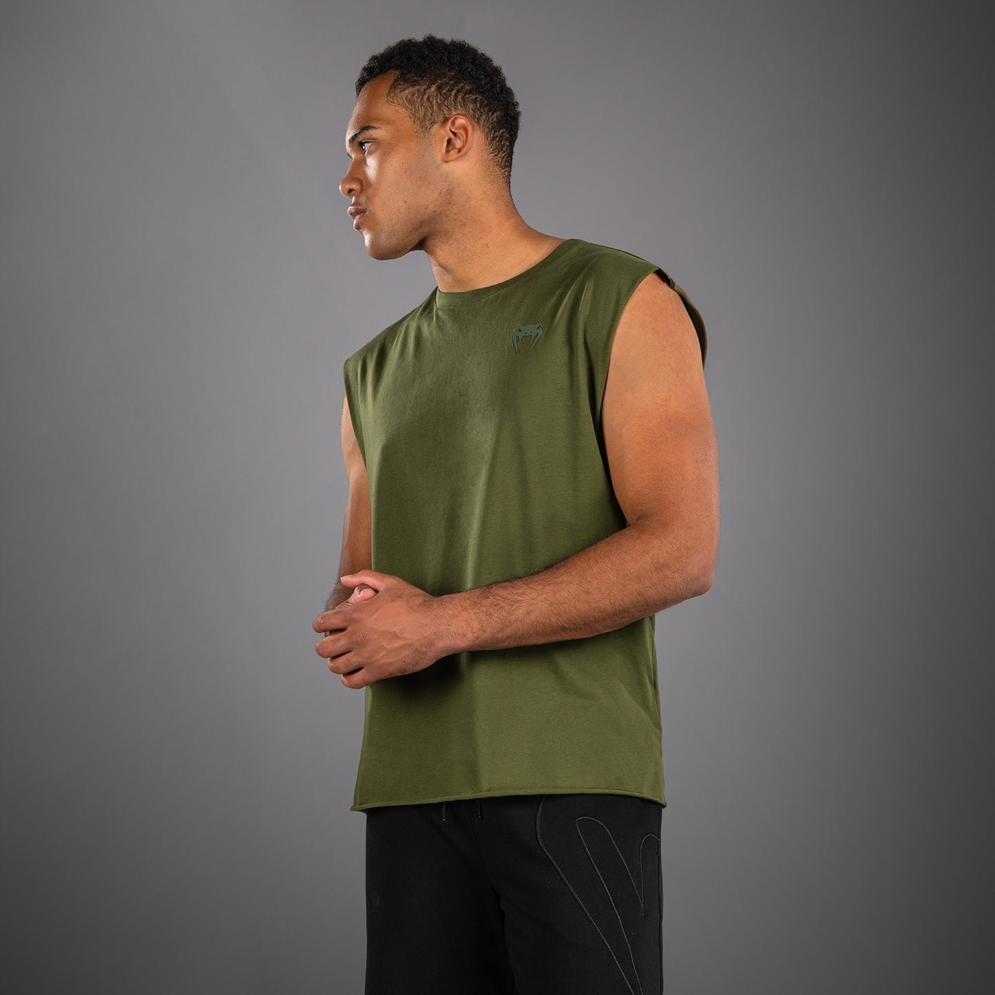Venum Divide Ärmelloses T‑Shirt - Militärgrün