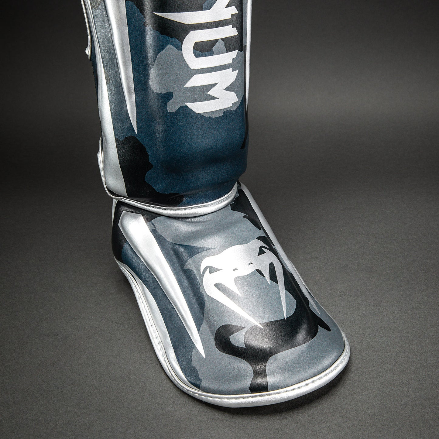 Venum Elite Schienbeinschoner - Dunkelmarineblau/Blau