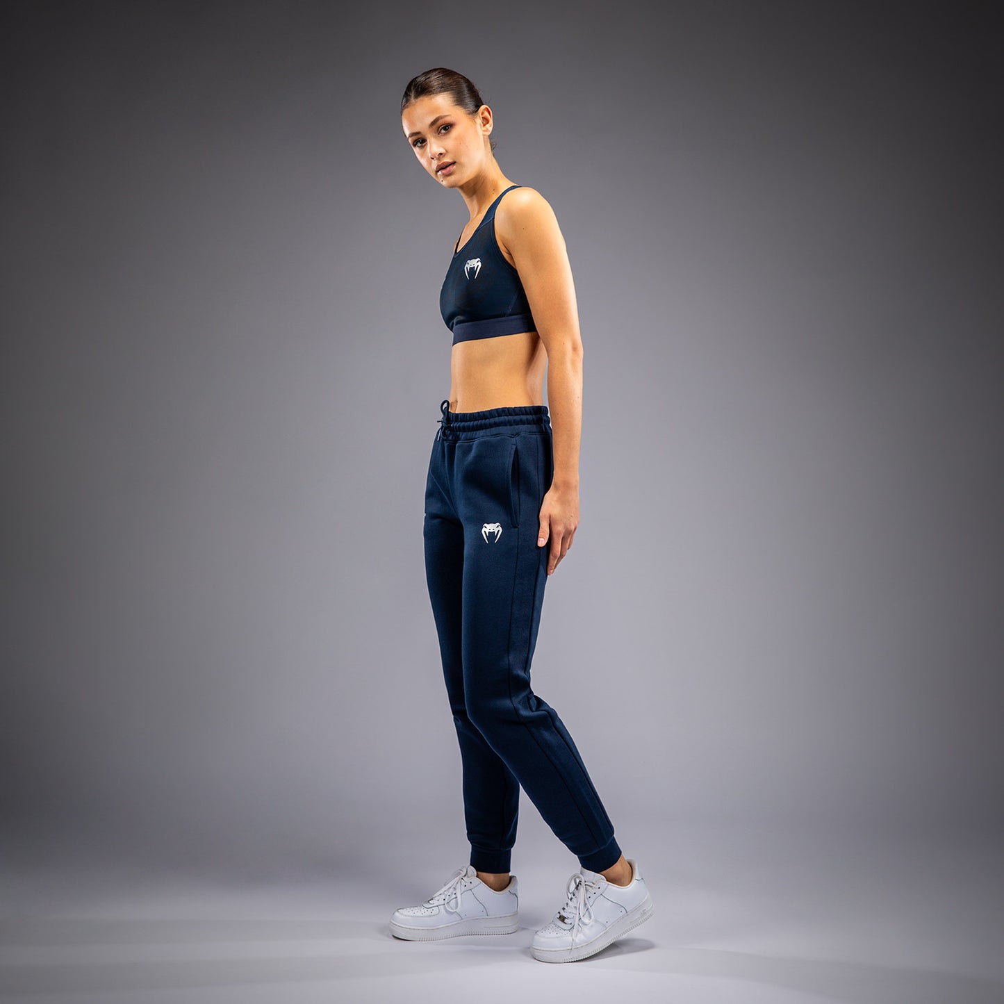 UFC Fusion by Venum Fight Week Damen Baumwollhose - Solid Ozeanisches Blau