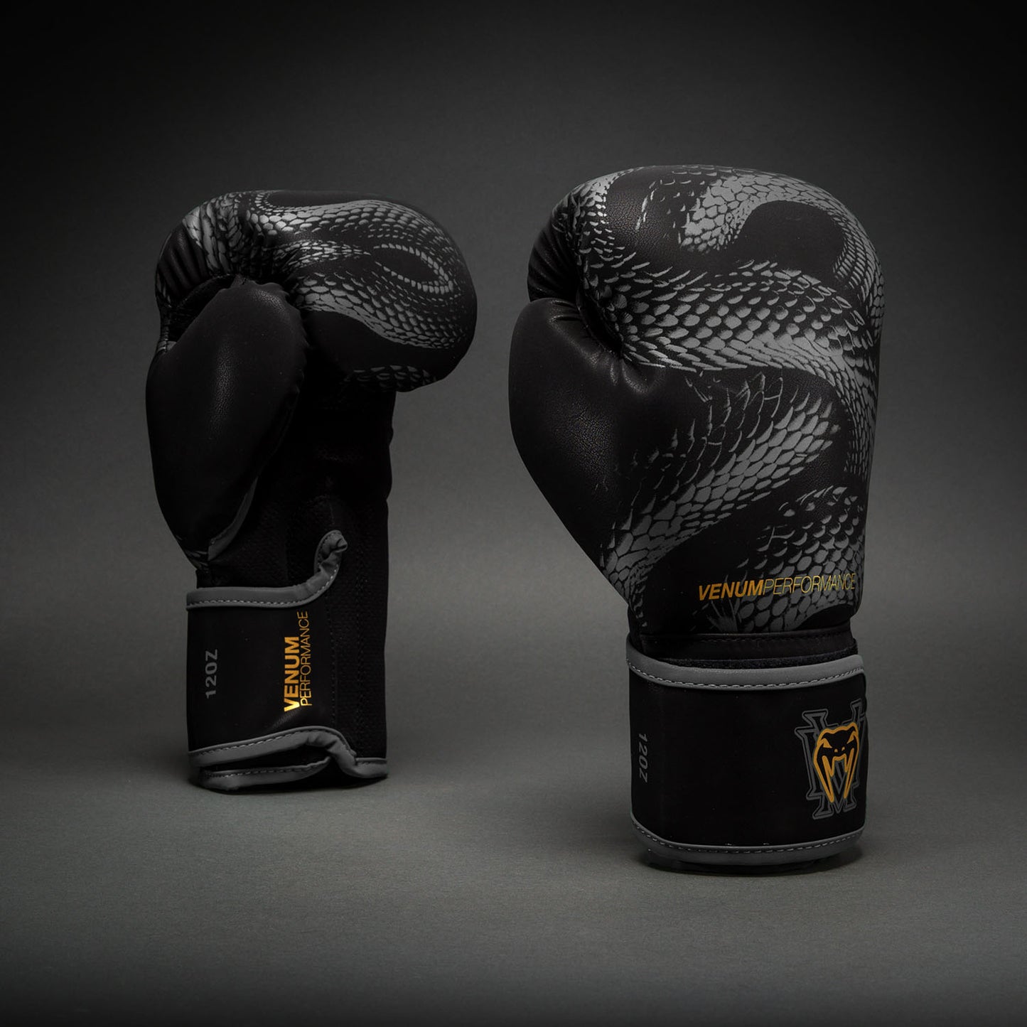 Venum Matupa Boxhandschuhe - Schwarz/Grau/Gold