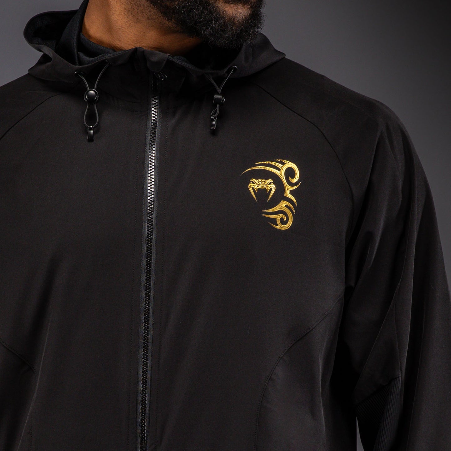 Venum x Mike Tyson Tiger Trainingsjacke - Schwarz/Gold