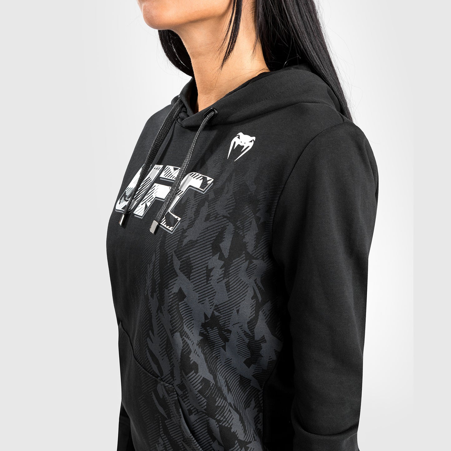UFC Venum Authentic Fight Week Damen Kapuzenpullover - Schwarz