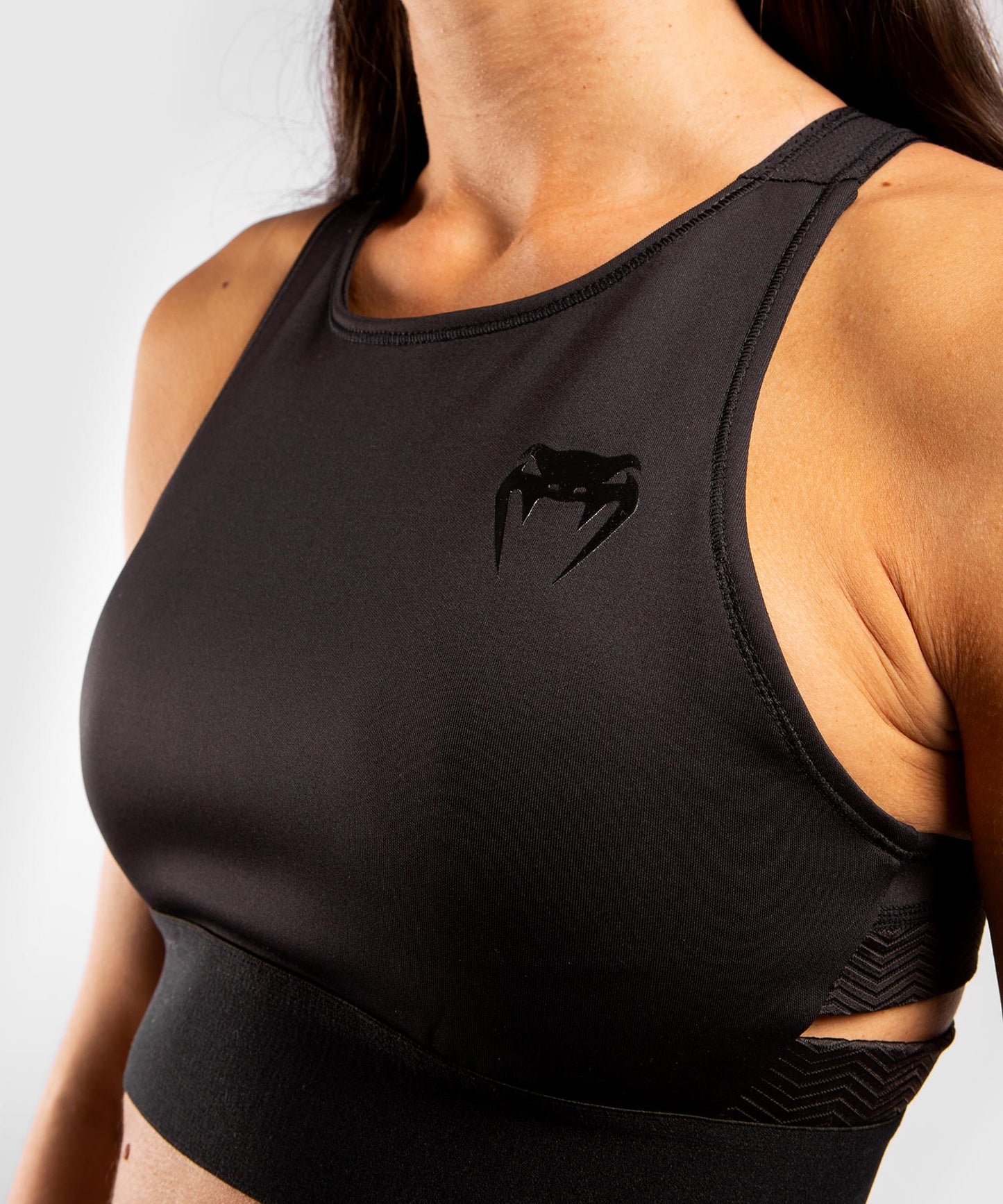 Venum G-fit Sport-BH – Schwarz / Schwarz