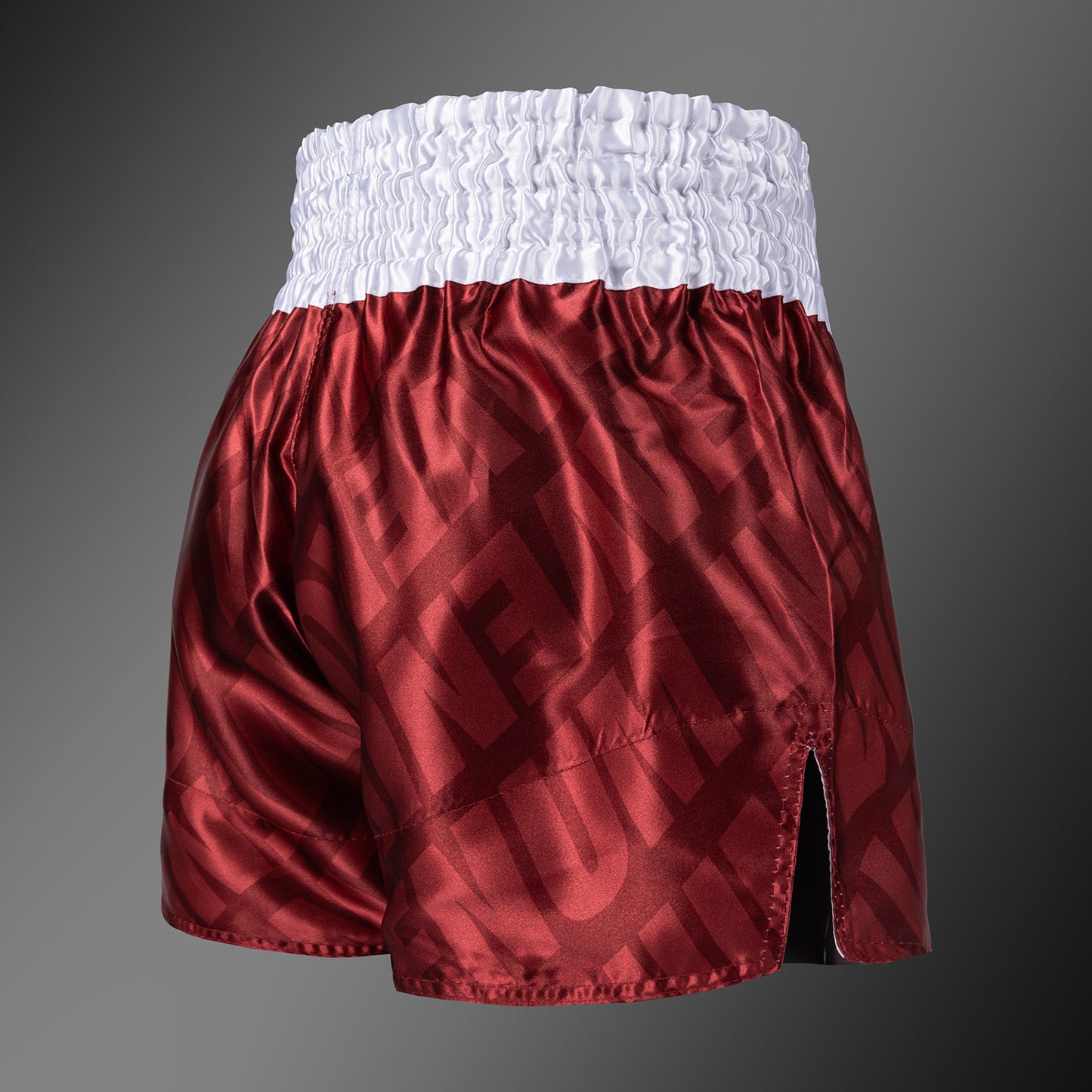 Venum Contender XT Muay Thai Shorts – Kirschrot/Weiß