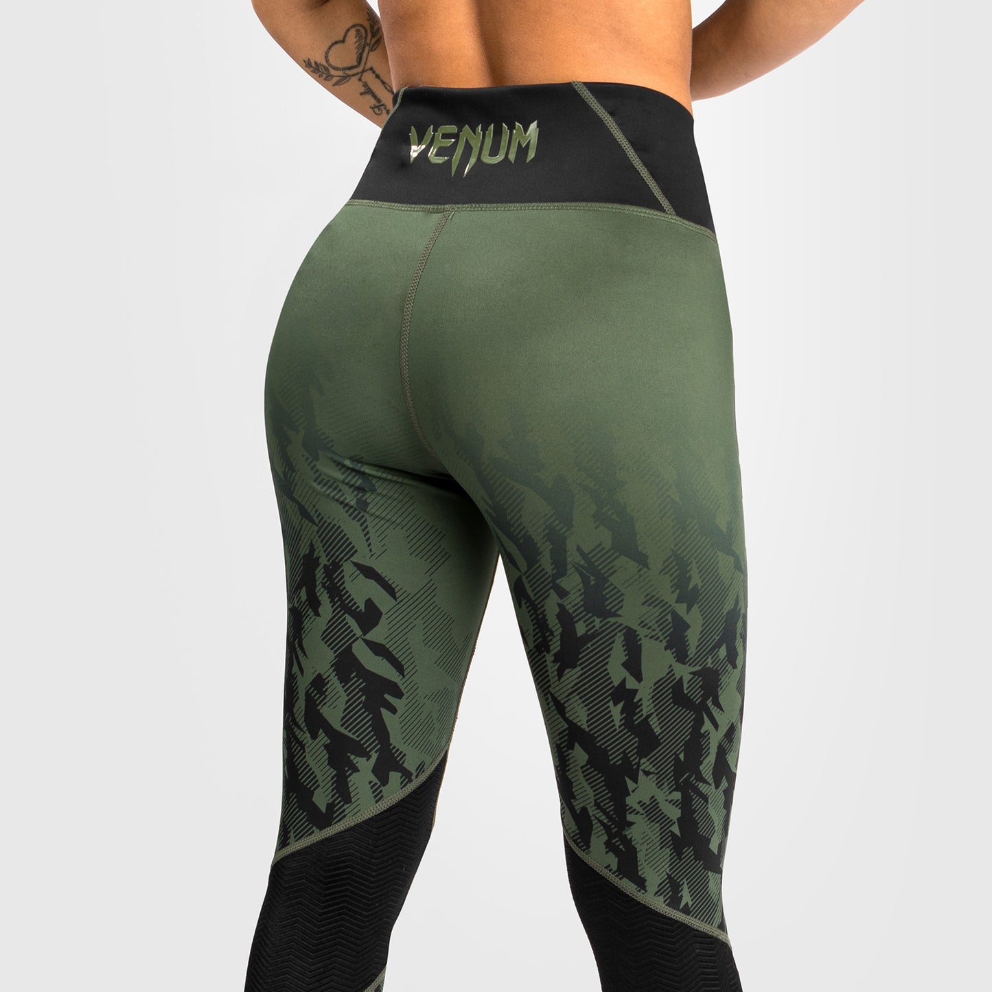 UFC Venum Authentic Fight Week Damen Performance Tight - Khaki