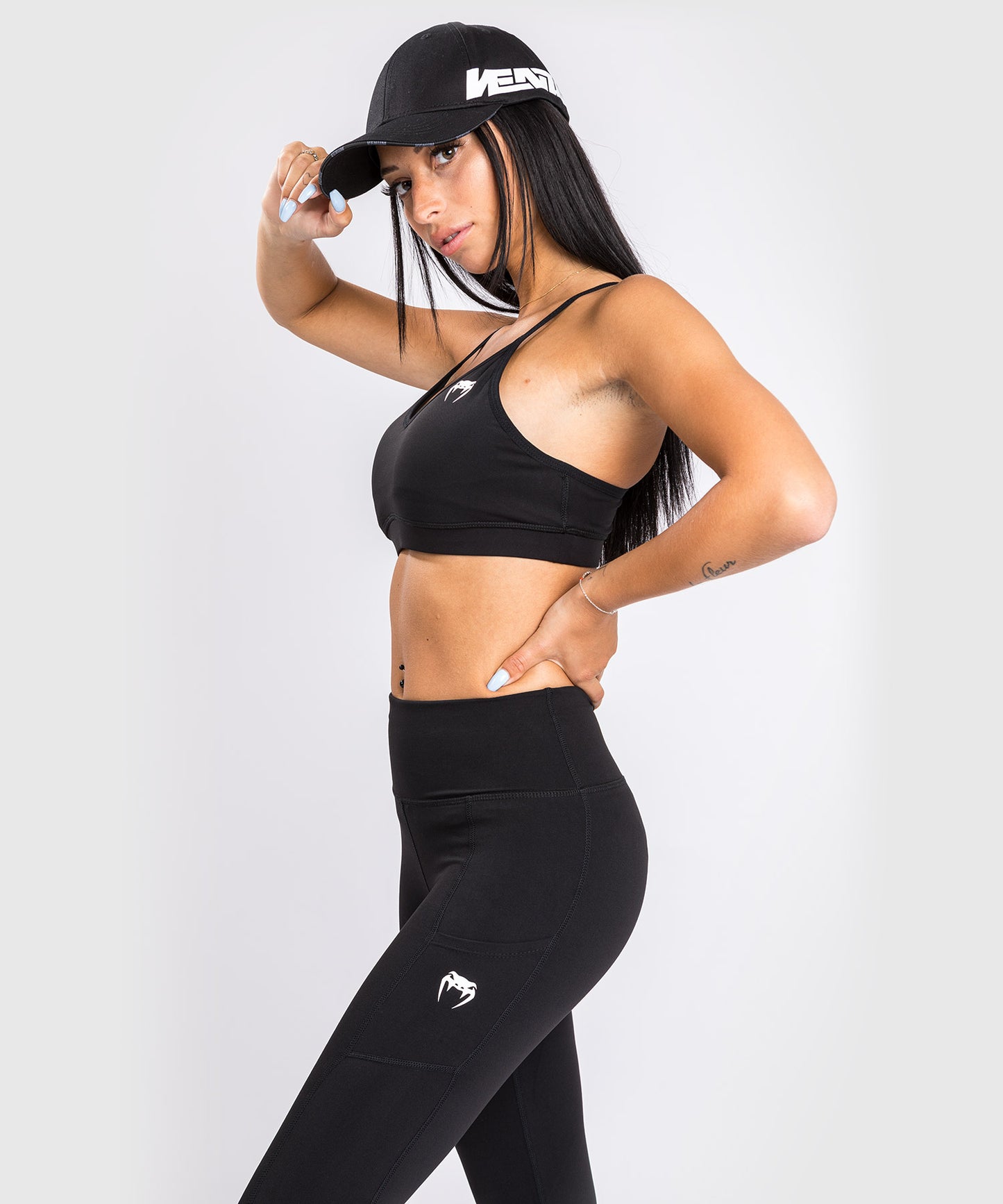 Venum Essential Low Impact Sport-BH - Schwarz
