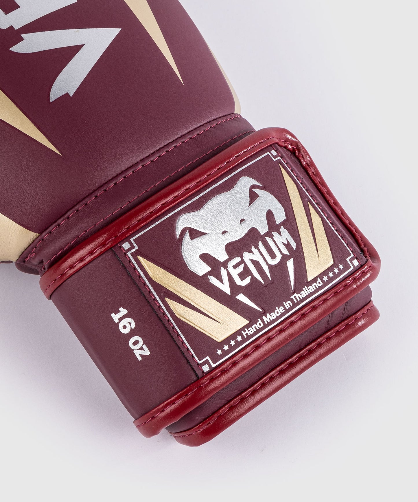 Venum Elite Boxhandschuhe - Burgund/Gold