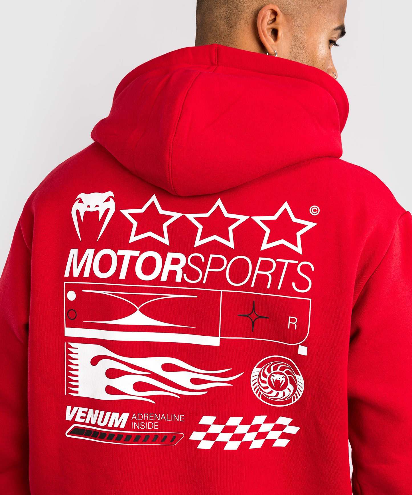 Venum Motorsport Hoodie - Rennrot