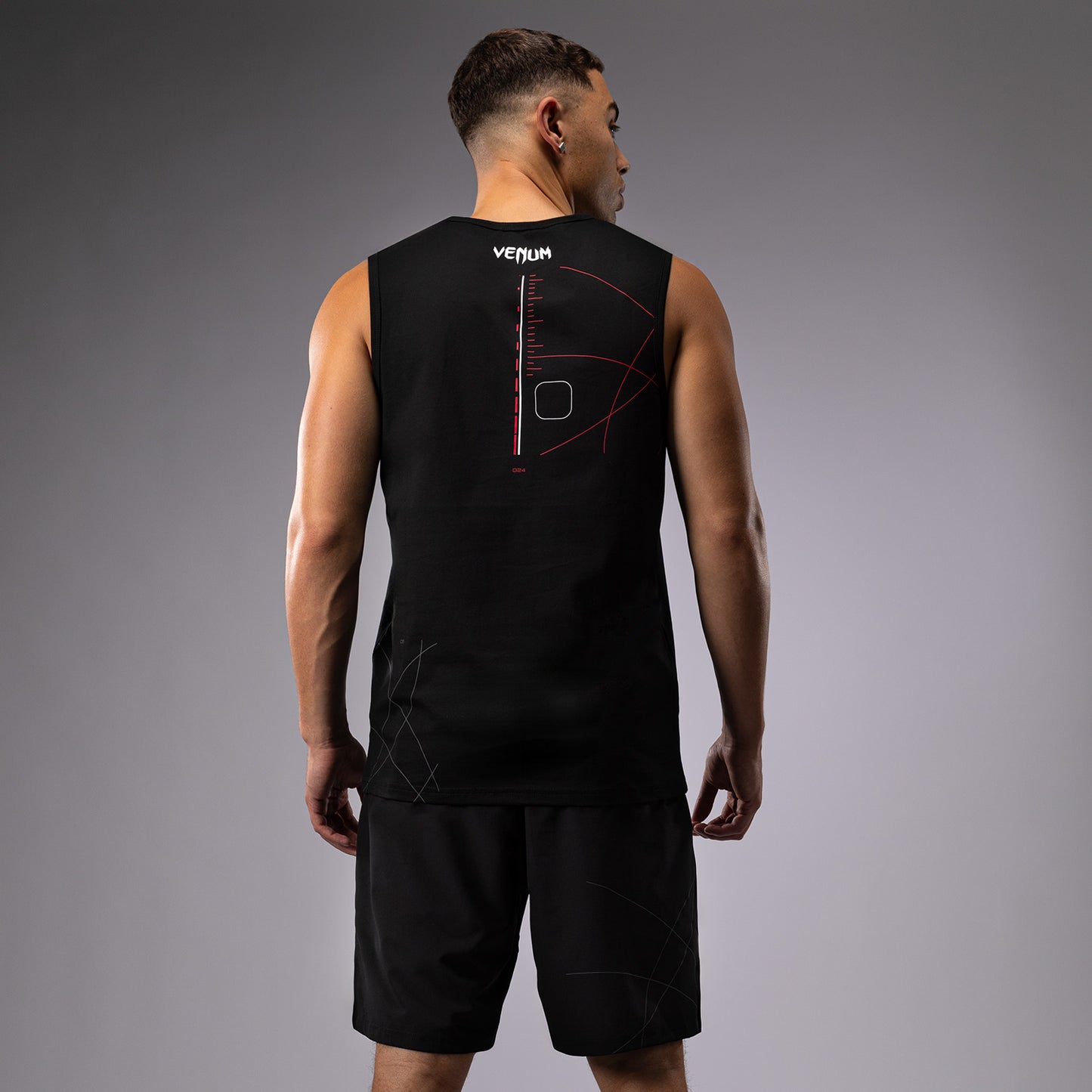 Venum Tactical XT Tank Top - Schwarz/Feuerrot