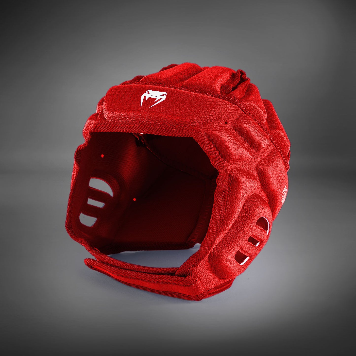Venum Elite Protect Softshell Helm – Rot/Weiß