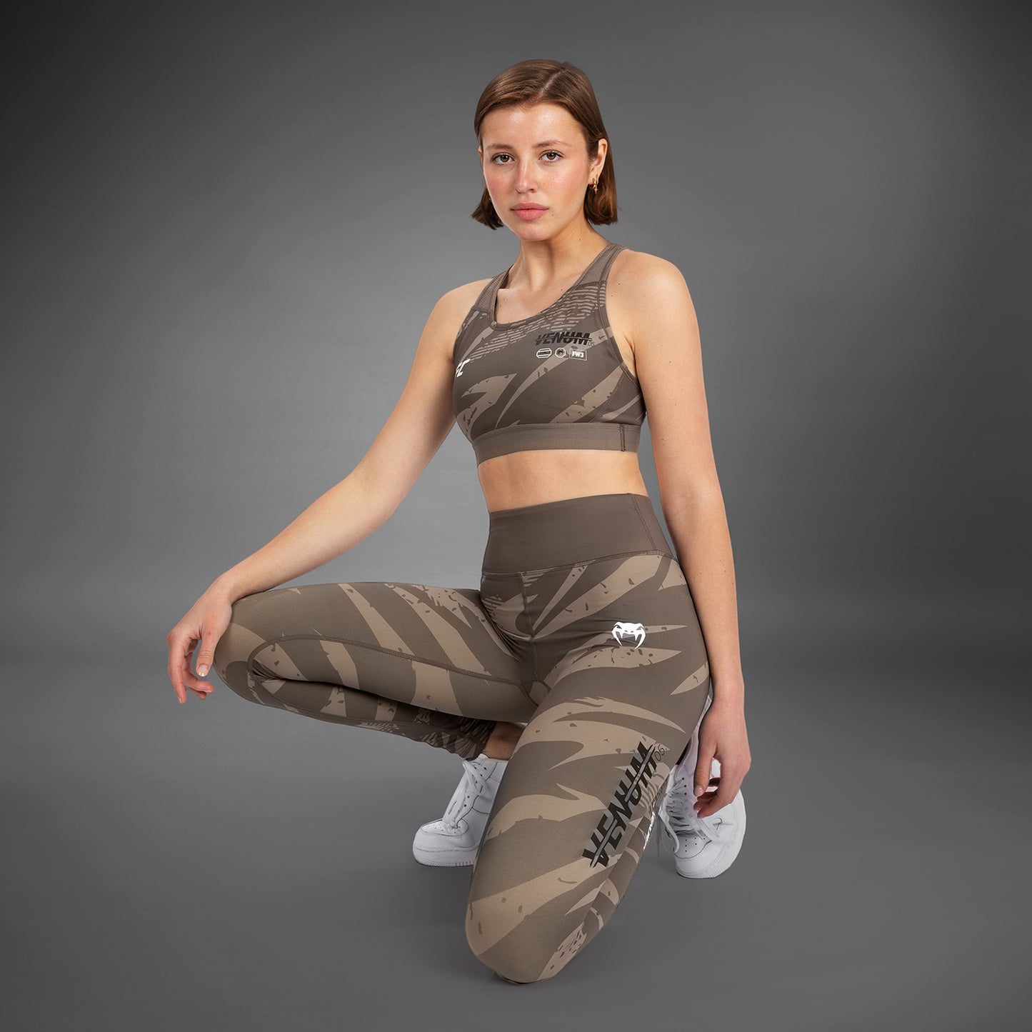 UFC Adrenaline by Venum Fight Week Frauen Leistung Tight - Desert Camo