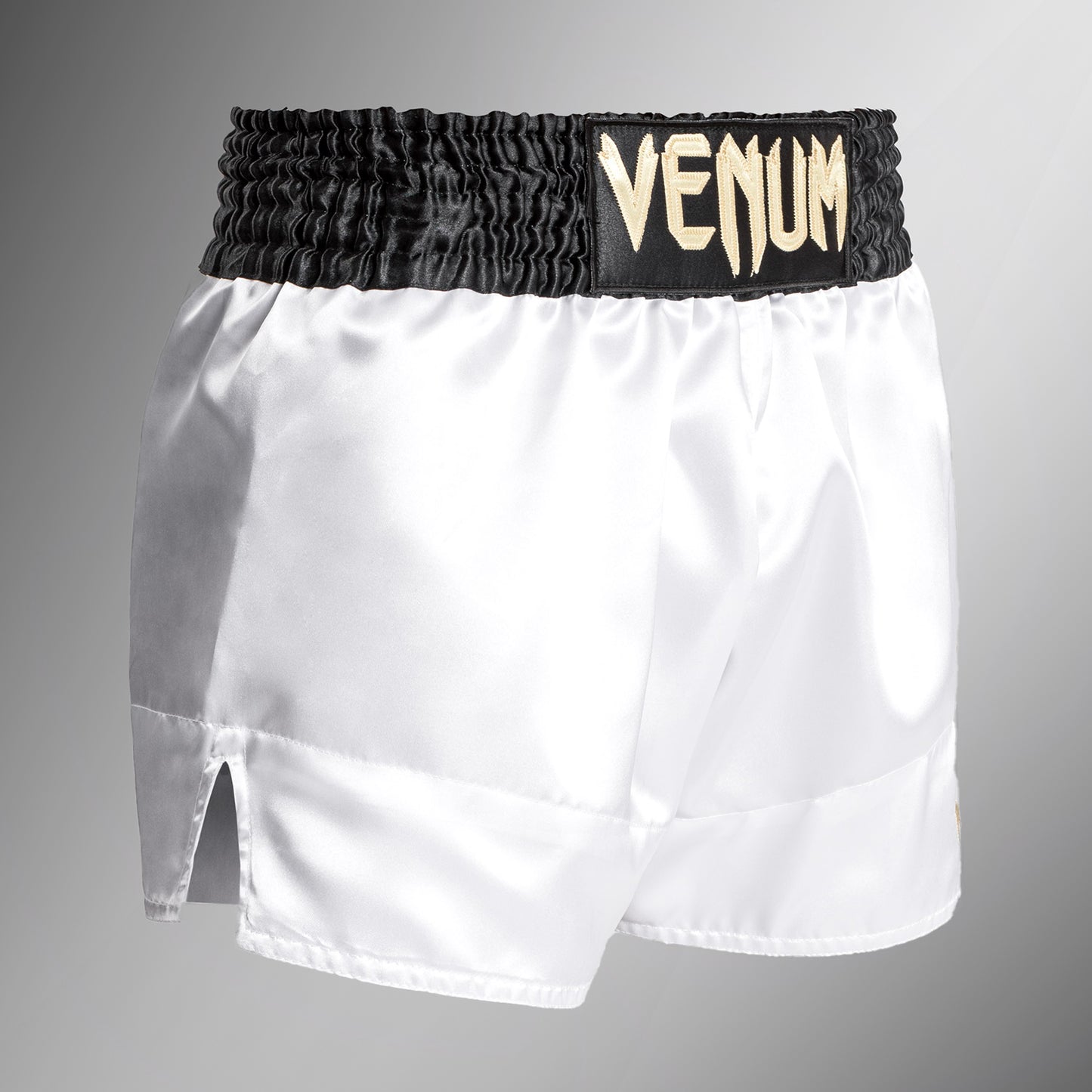Venum Classic  kurze Muay Thai - Noir/Blanc/Or