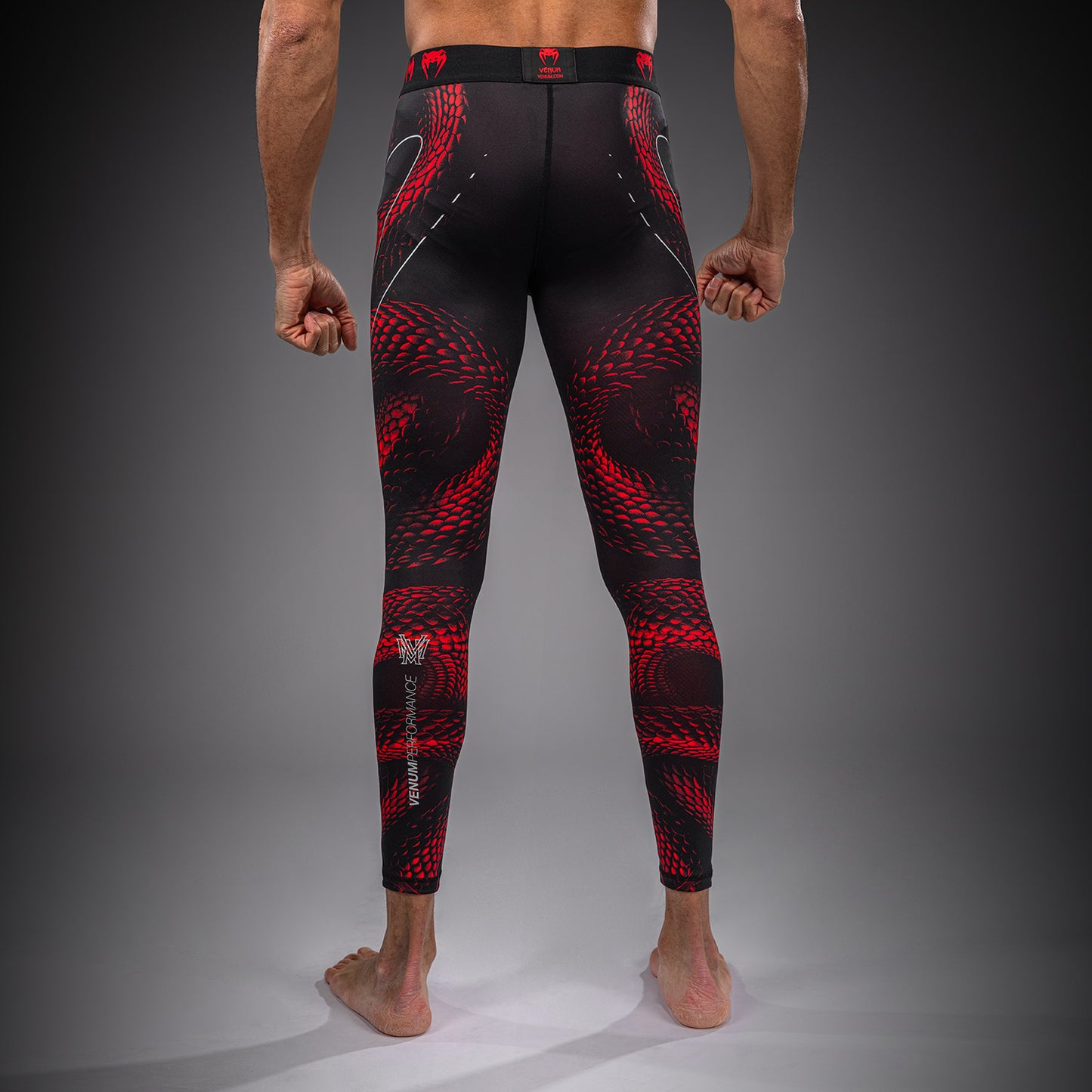 Venum Matupa Spats - Schwarz/Rot/Silber