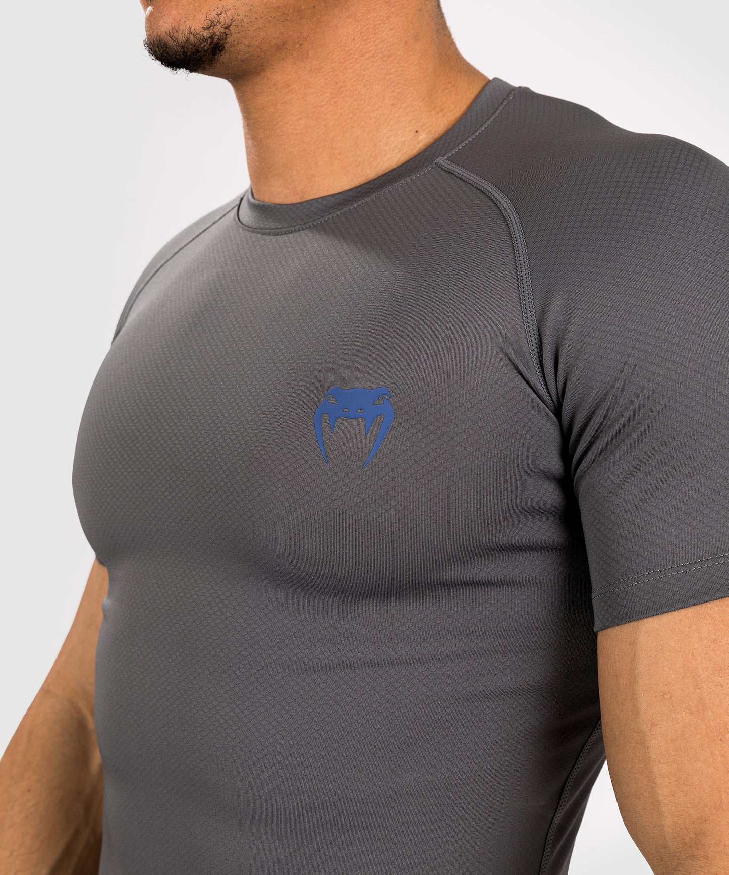 Venum Contender Herren Kurzarm Rashguard - Grau