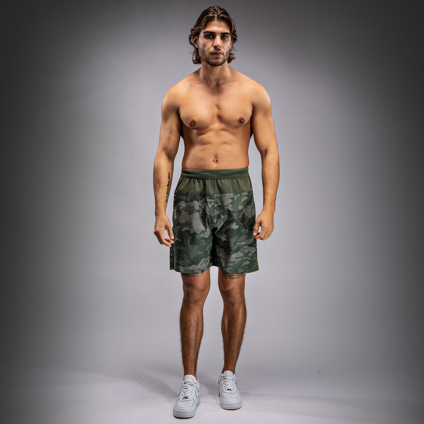 Venum G-Fit Air Herren Trainingsshorts - Armee Camouflage