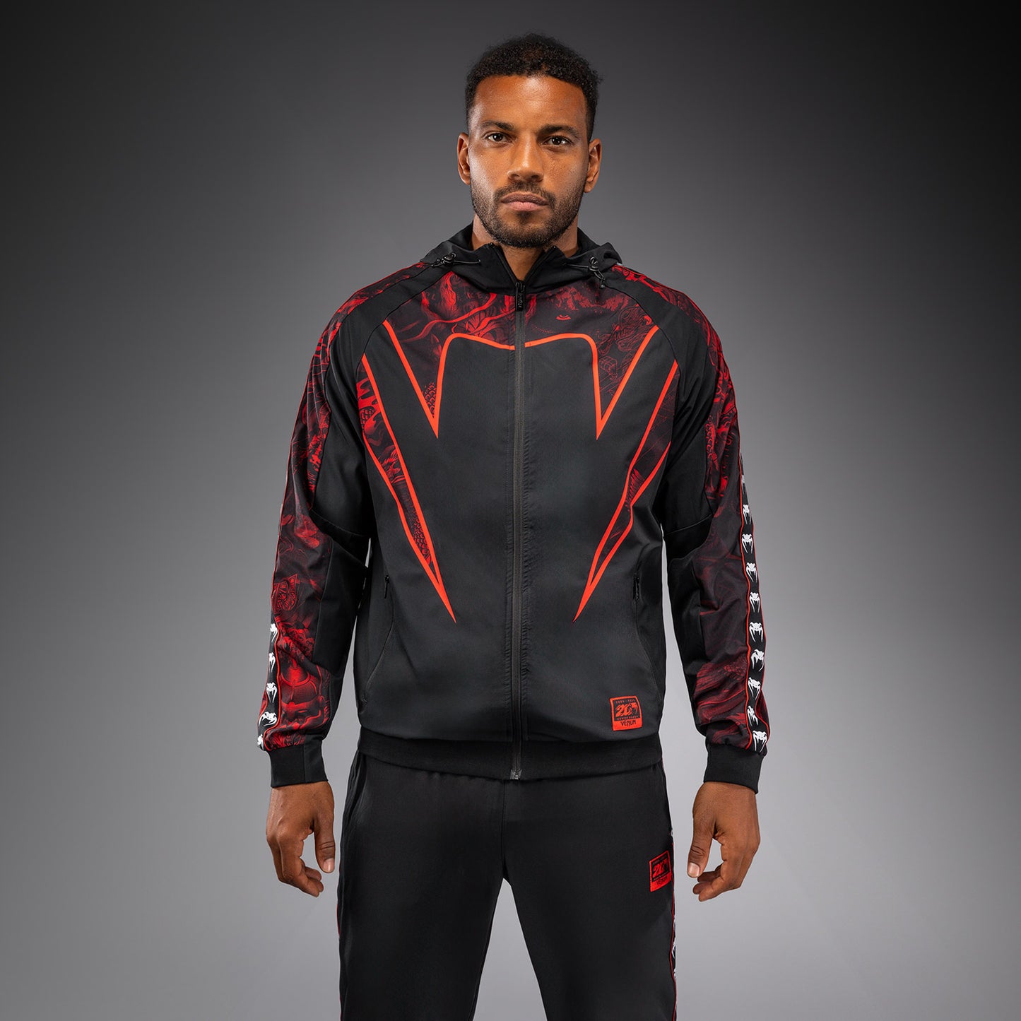 Venum 20th Anniversary Trainingsjacke - Schwarz/Rot