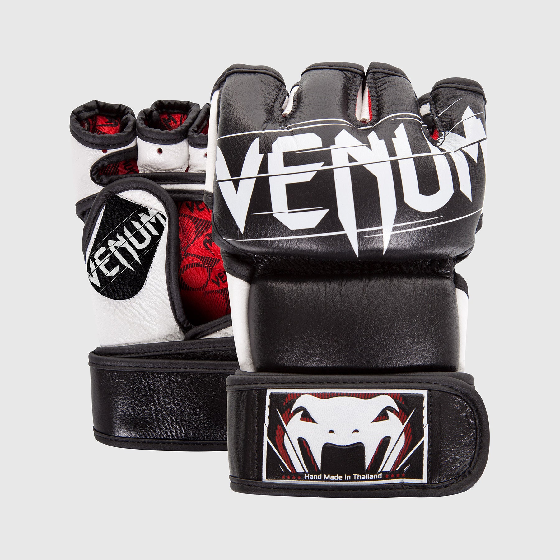 Venum Undisputed 2.0 Nappaleder MMA-Handschuhe - Schwarz