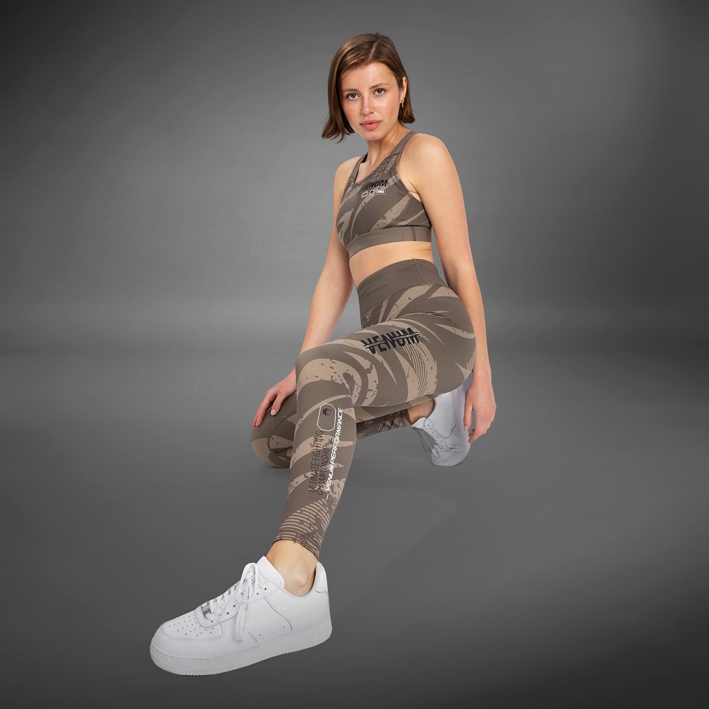 UFC Adrenaline by Venum Fight Week Frauen Leistung Tight - Desert Camo