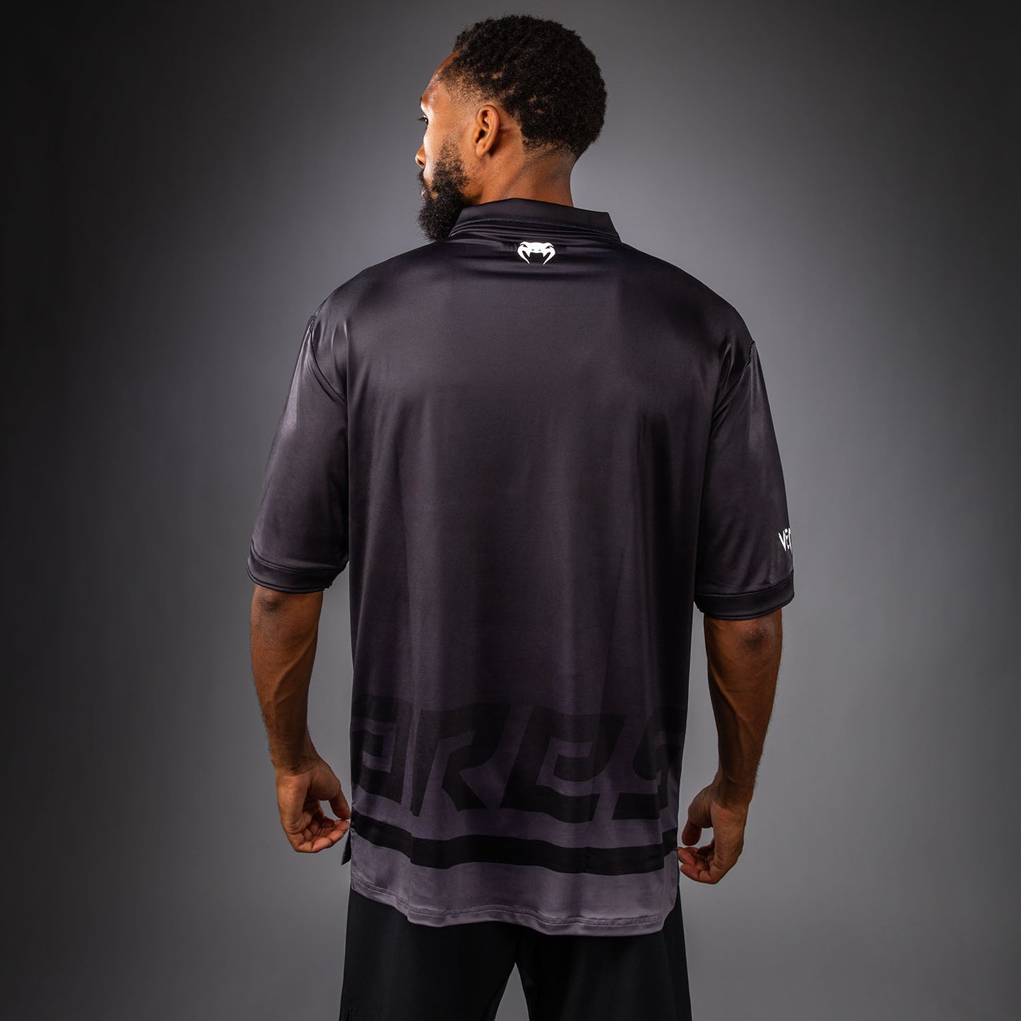 Venum x Ares Poloshirt – Schwarz