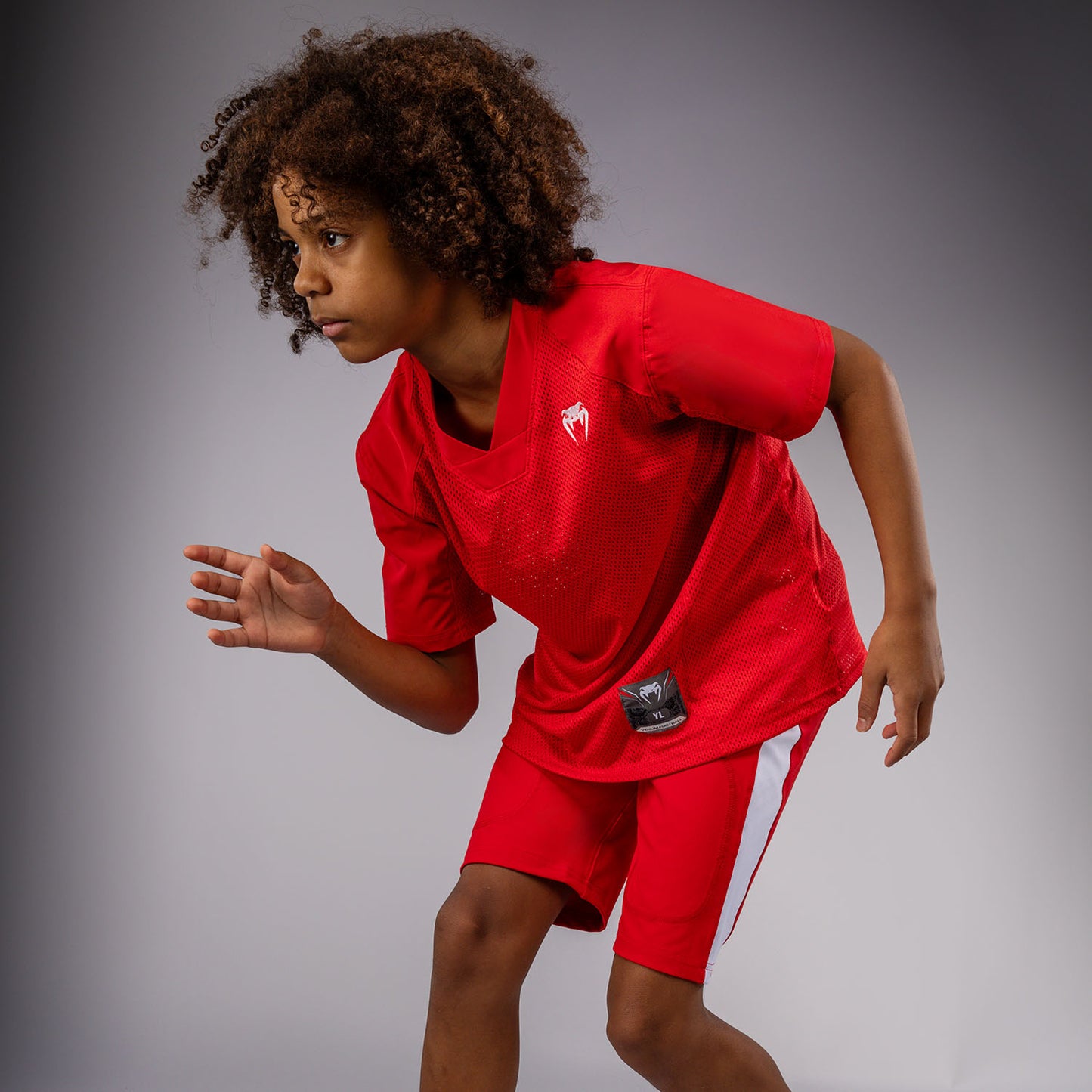 Venum Elite Fußball Kurzarmtrikot für Kinder - Rot