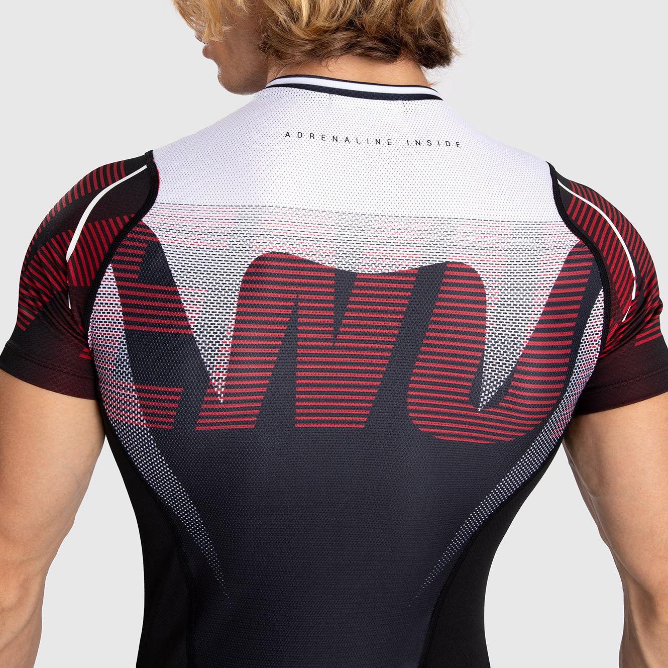 Venum Adrenaline Herren Kurzarm Rashguard - Red