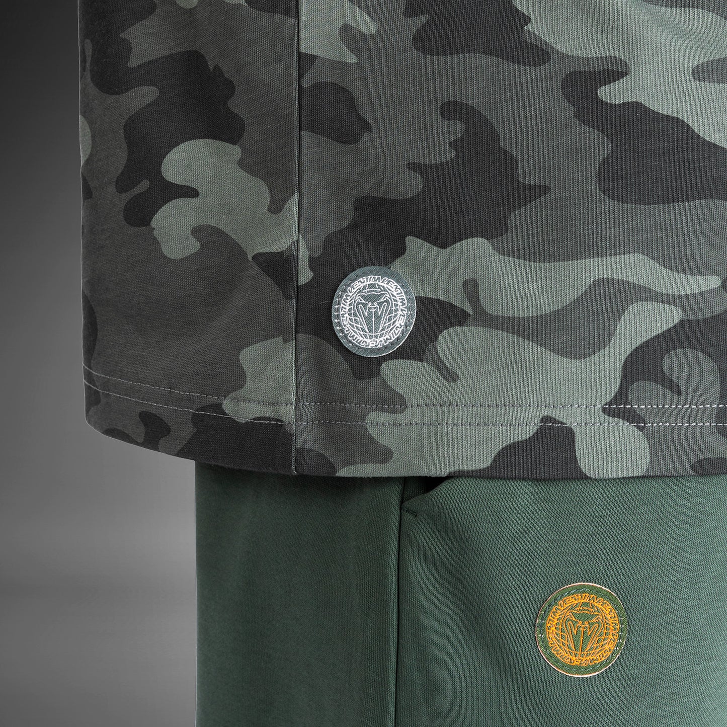 Venum Vortex XL Herren T-Shirt - Khaki Camo