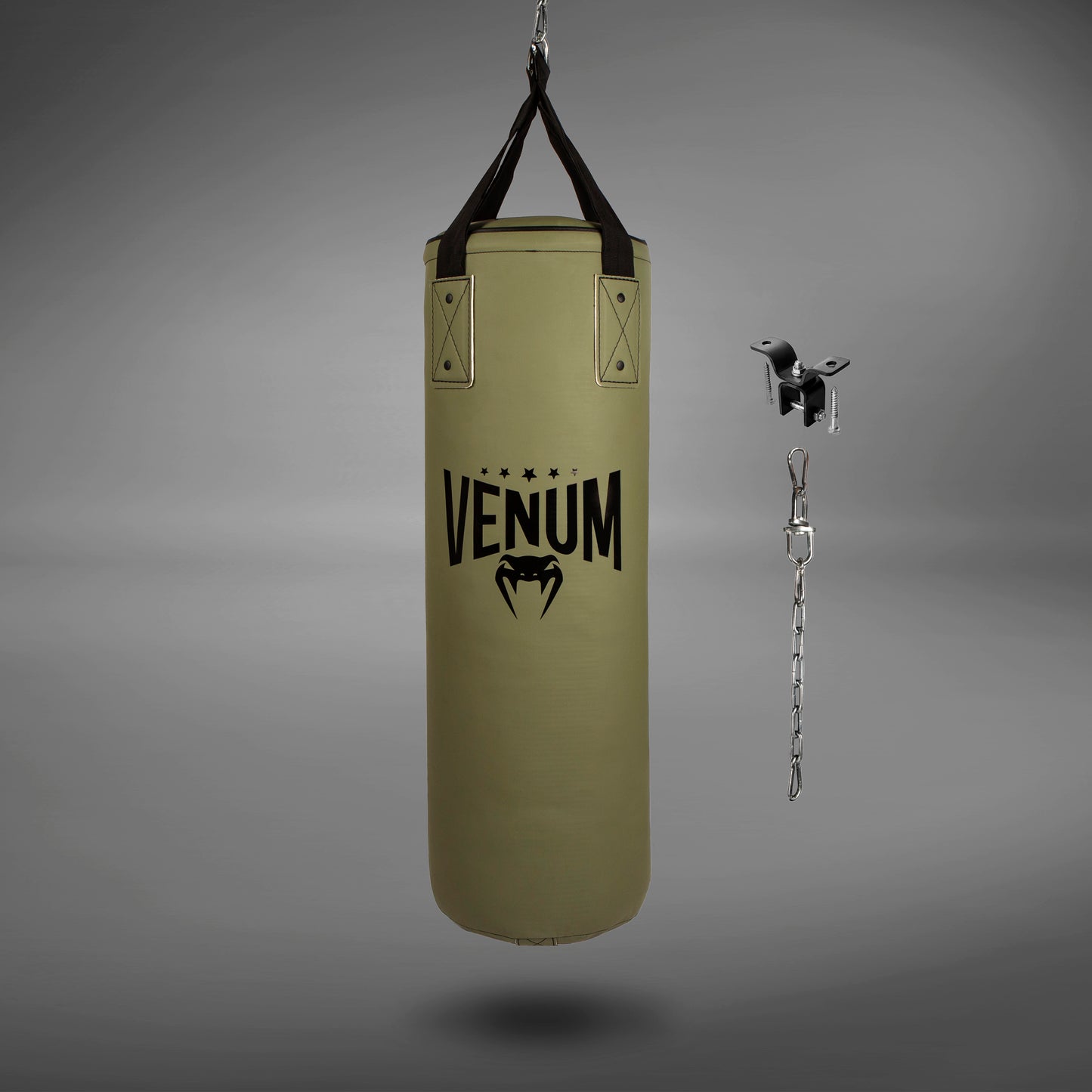 Venum Origins Boxsack - Khaki/Schwarz (inkl. Deckenhalterung)