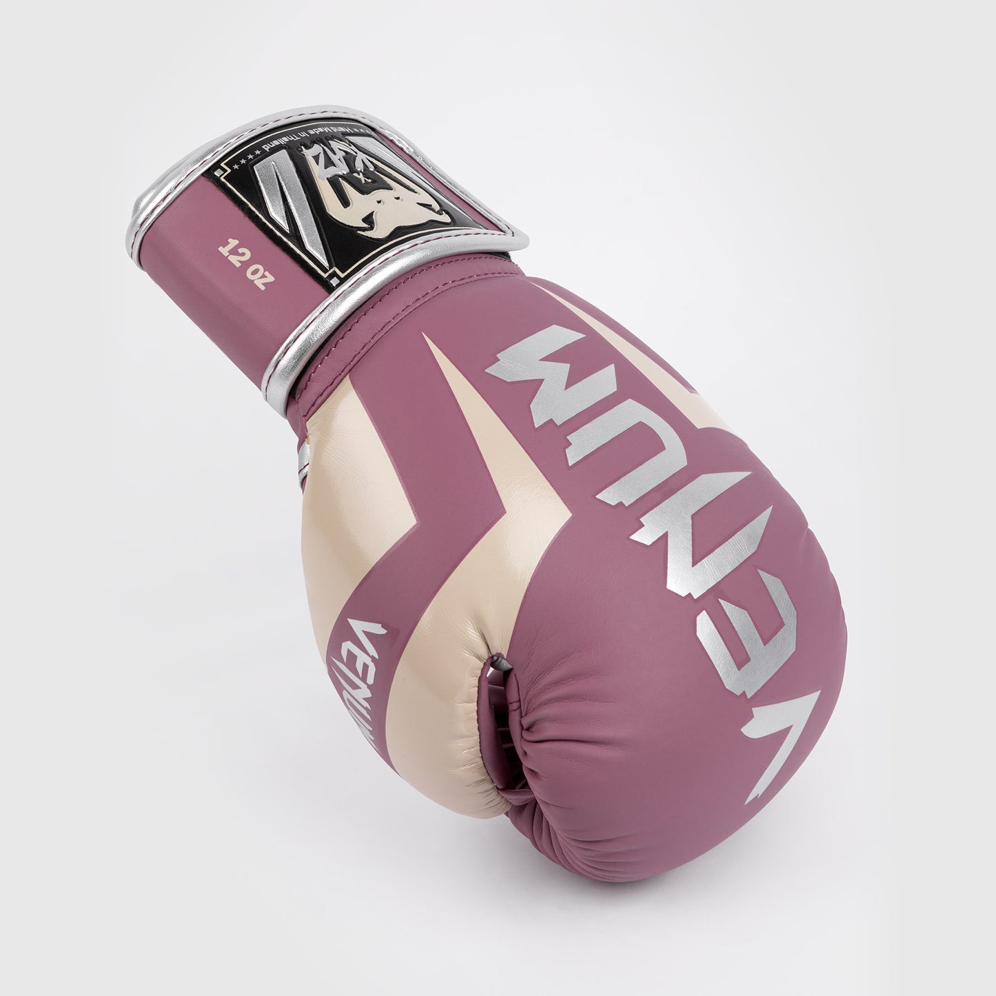 Venum x Kaz Boxhandschuhe – Gedämpftes Orchidee/Silber