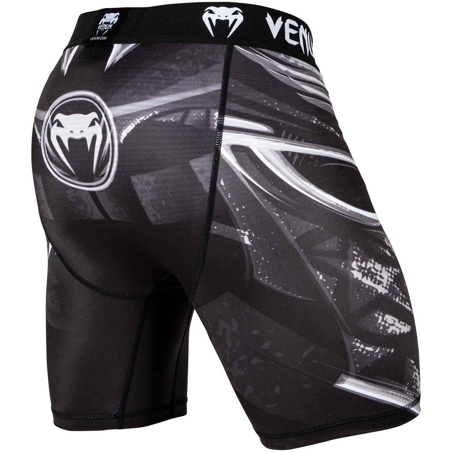 Vale Tudo Shorts Venum Gladiator 3.0 - Schwarz/Weiß