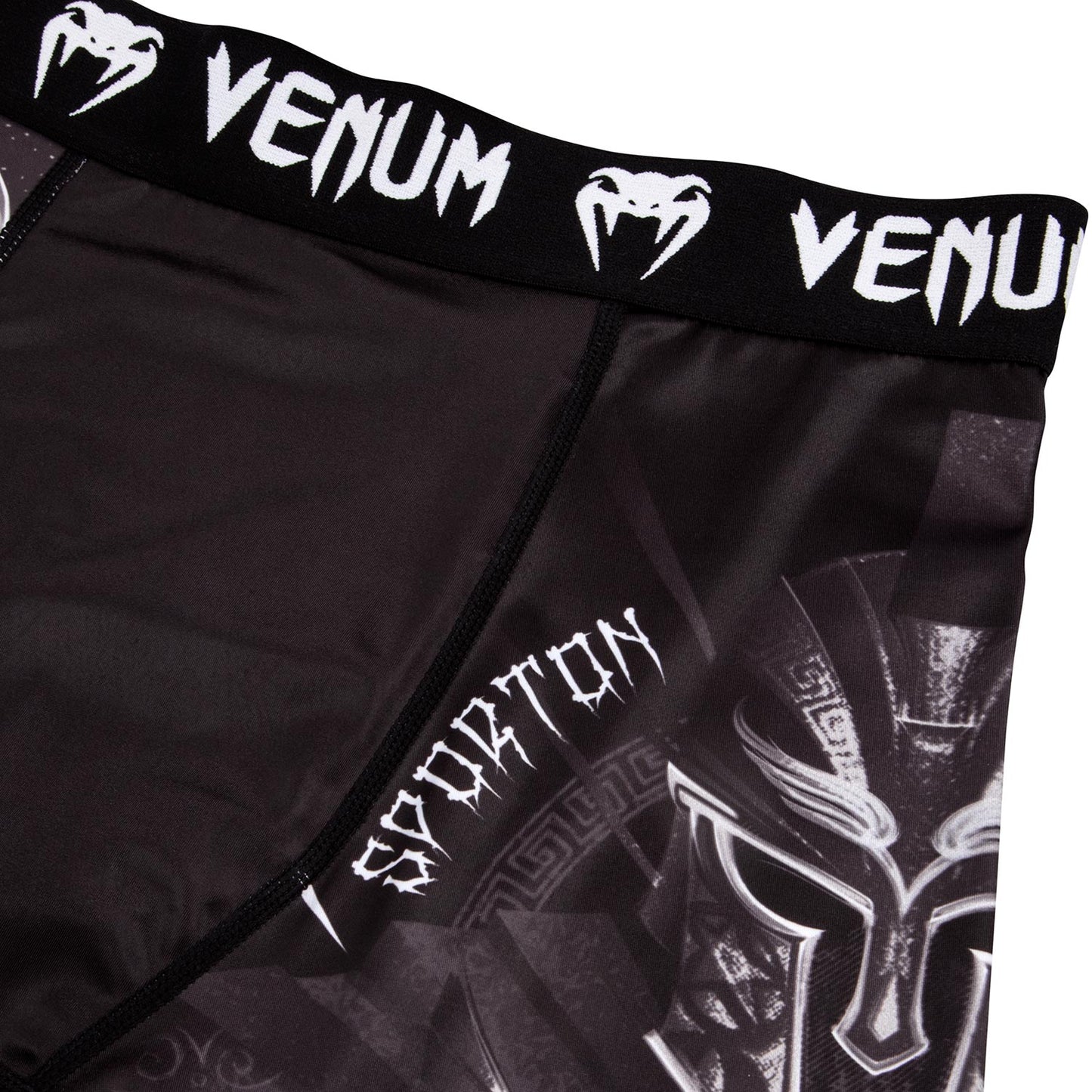 Vale Tudo Shorts Venum Gladiator 3.0 - Schwarz/Weiß