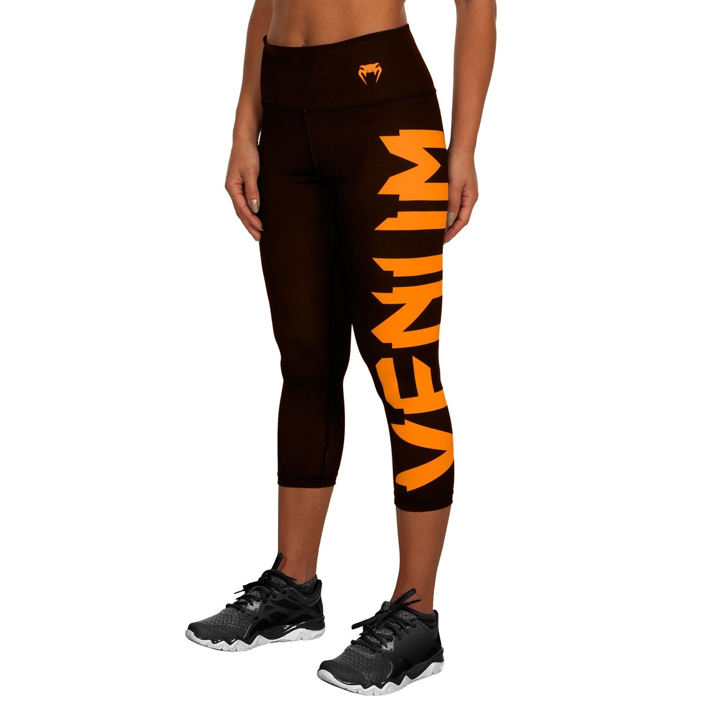 Venum Giant Kurze Leggings - Schwarz/Orange