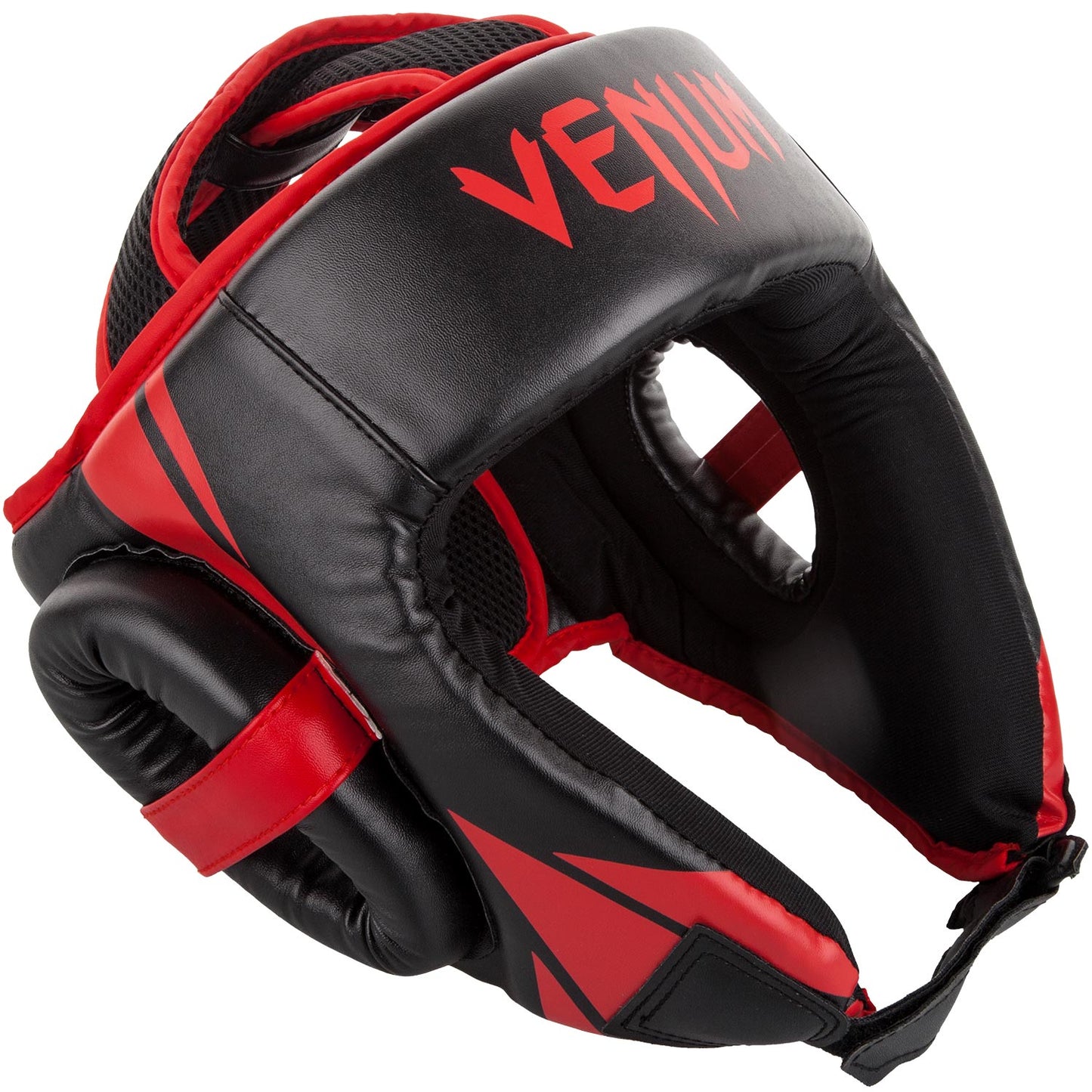 Venum Challenger Open Face Kopfschutz - Schwarz/Rot
