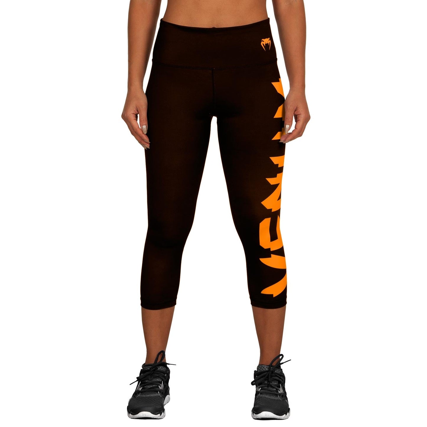 Venum Giant Kurze Leggings - Schwarz/Orange