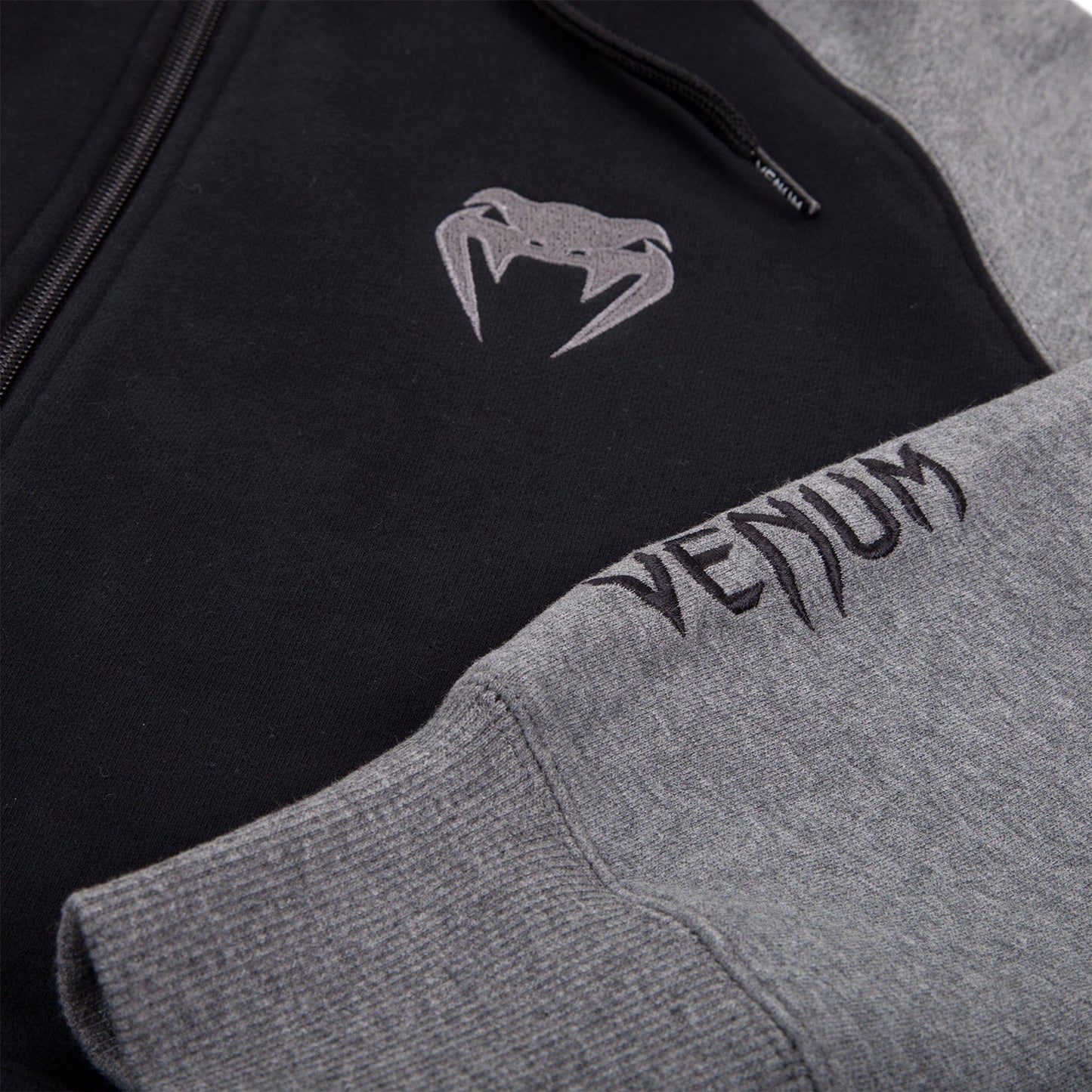 Venum Contender Kapuzenpullover - Gris/Scwharz