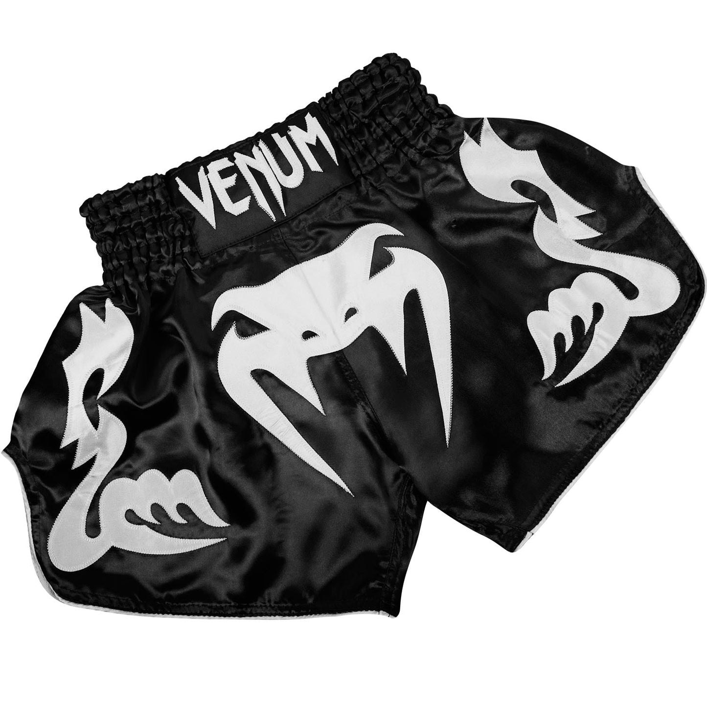 Venum Bangkok Inferno Muay Thai Shorts - Schwarz/Weiß