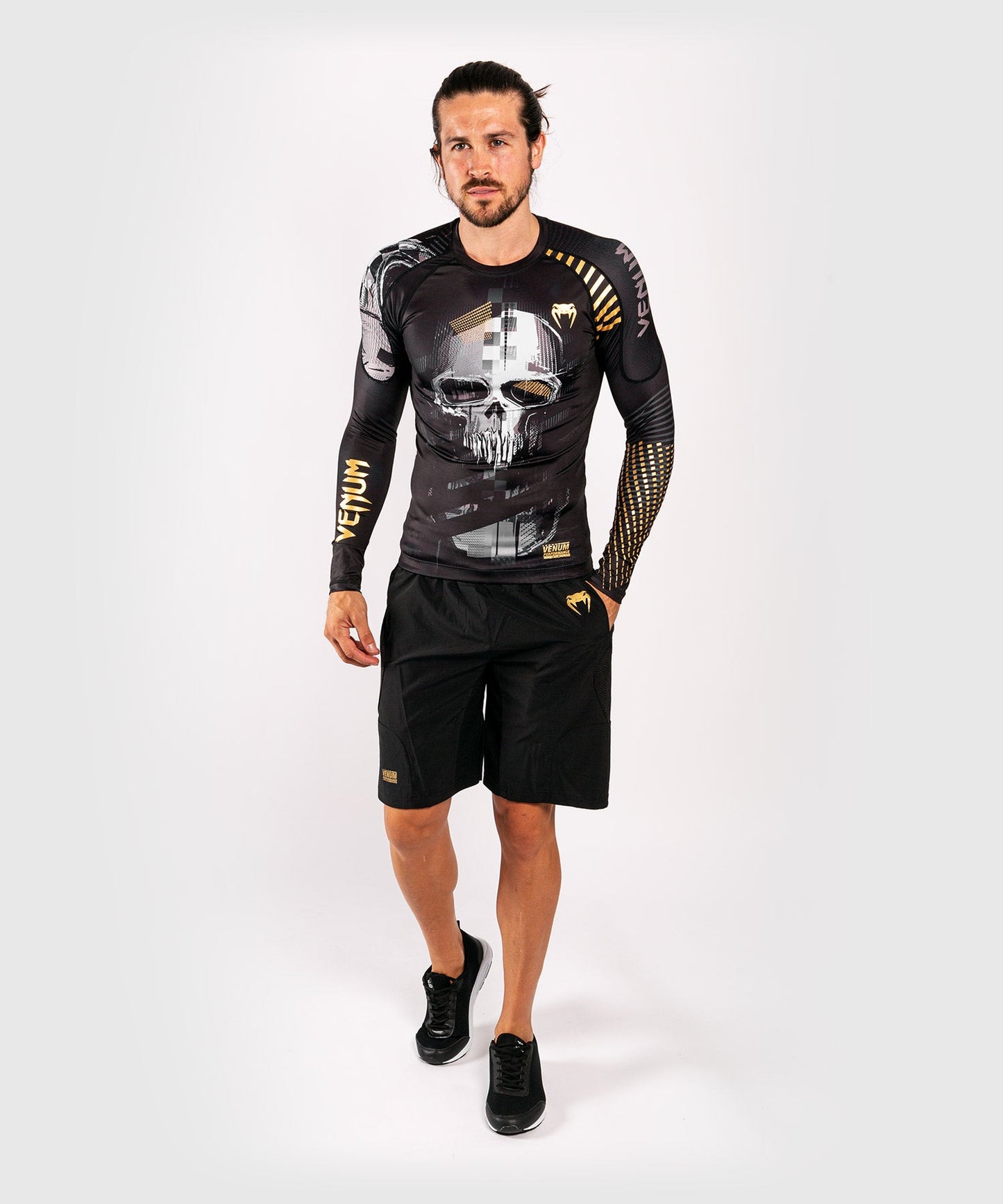 Venum Skull Rashguard - lange Ärmel