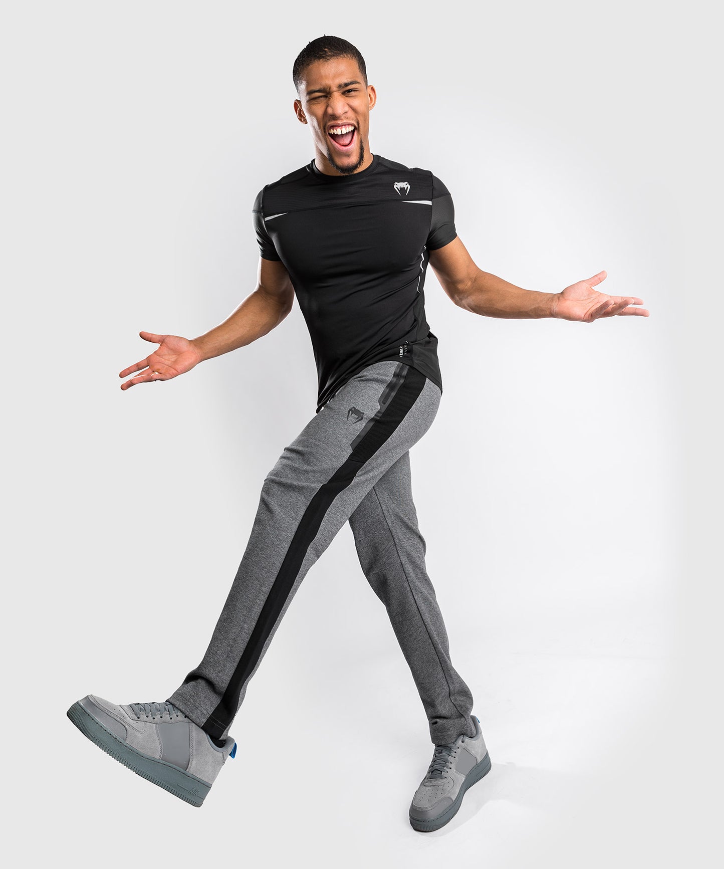 Venum Tempest 2.0 Dry Tech T-shirt : Schwarz / Grau
