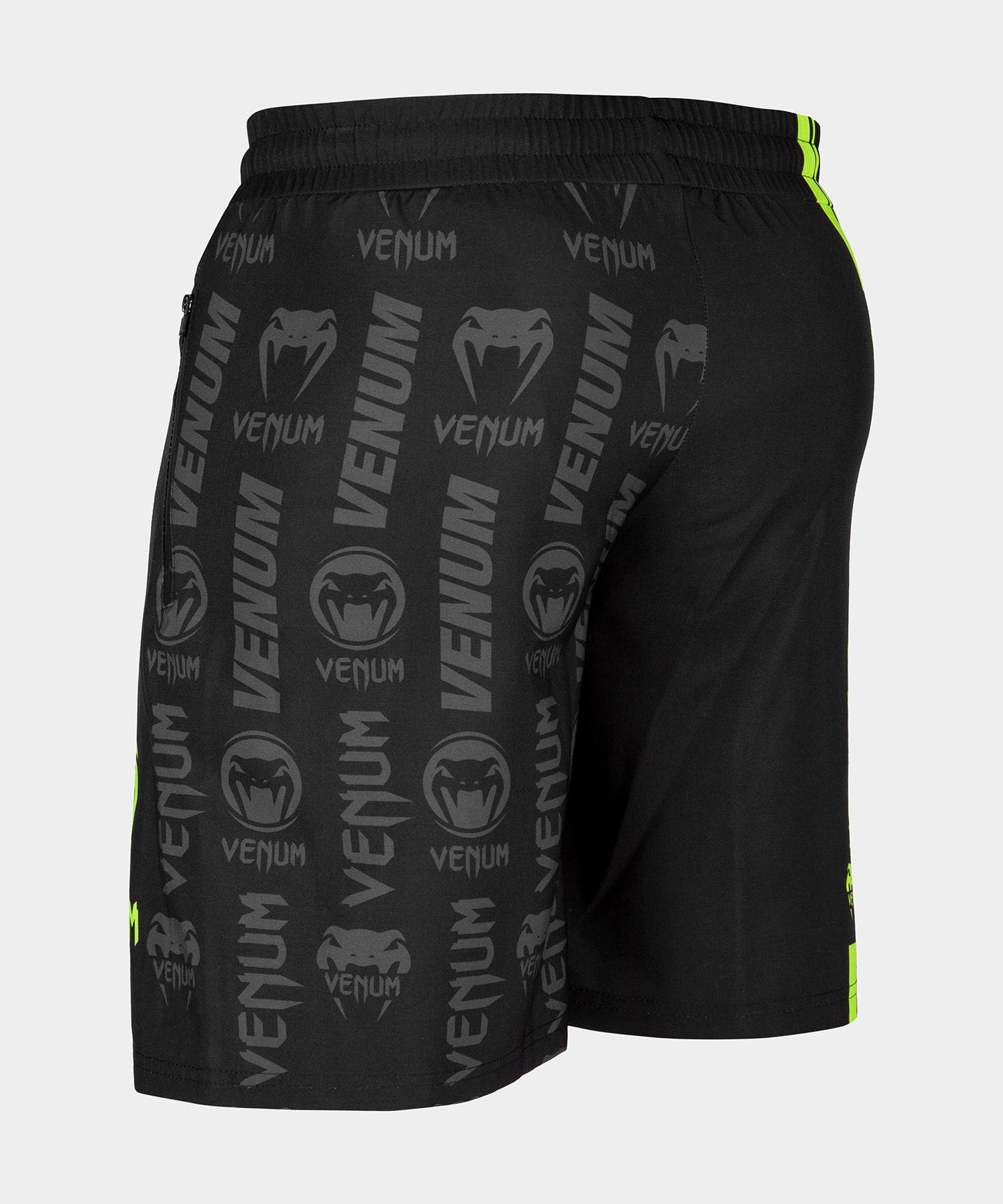 Fitness-Shorts Venum Logos - Schwarz/Neongelb