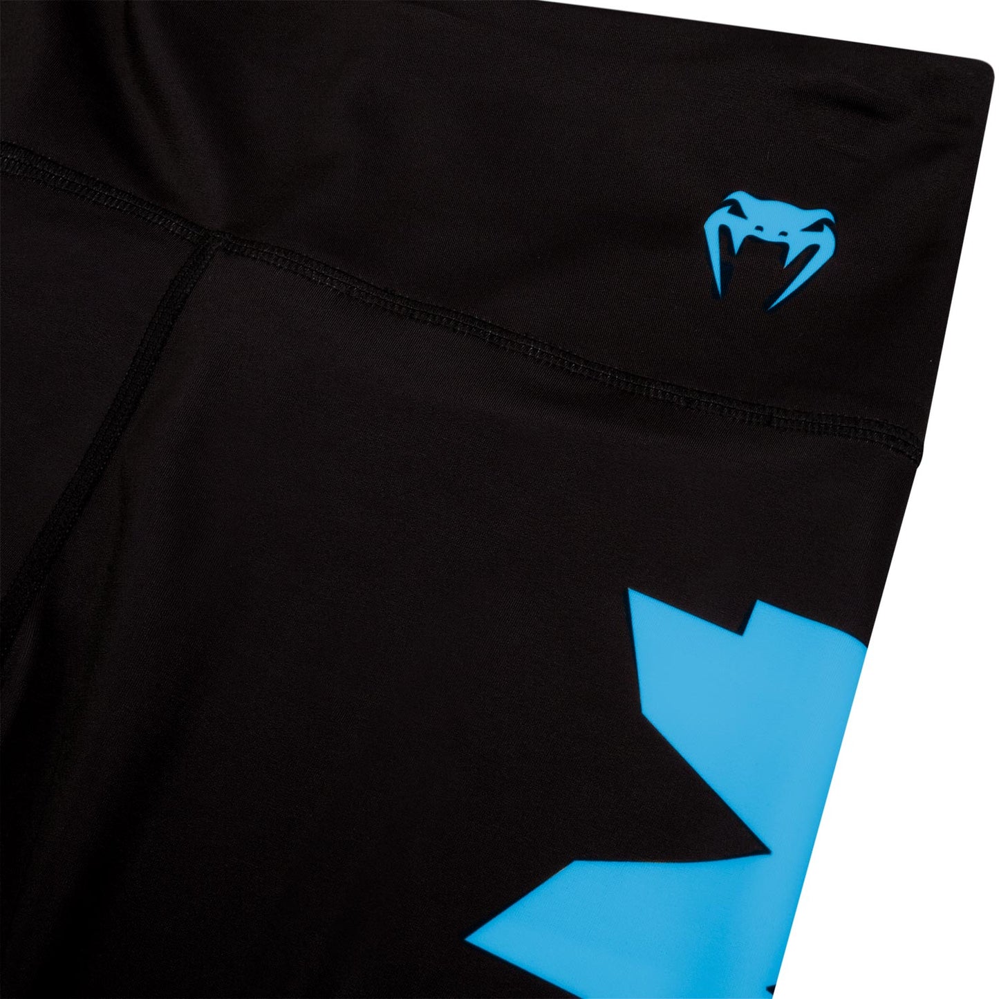 Venum Giant Kurze Leggings - Schwarz/Cyan